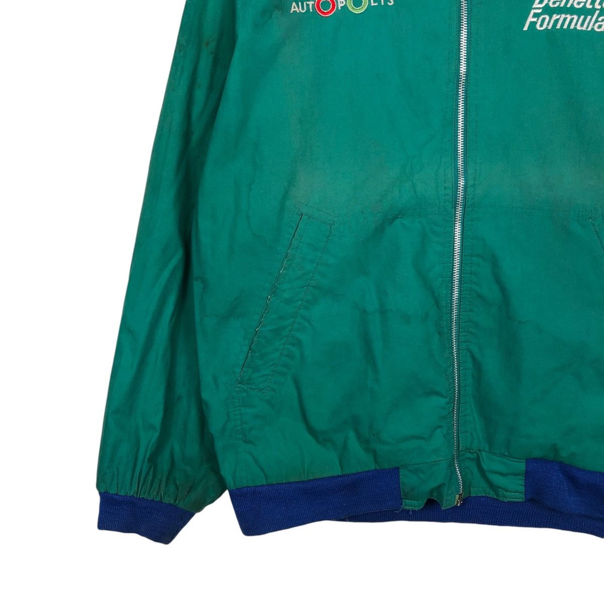 Japanese Brand 🔥VINTAGE BOMBER JACKET BENETTON FORMULA LTD AUTOPOLIS Size US L / EU 52-54 / 3 - 6 Thumbnail