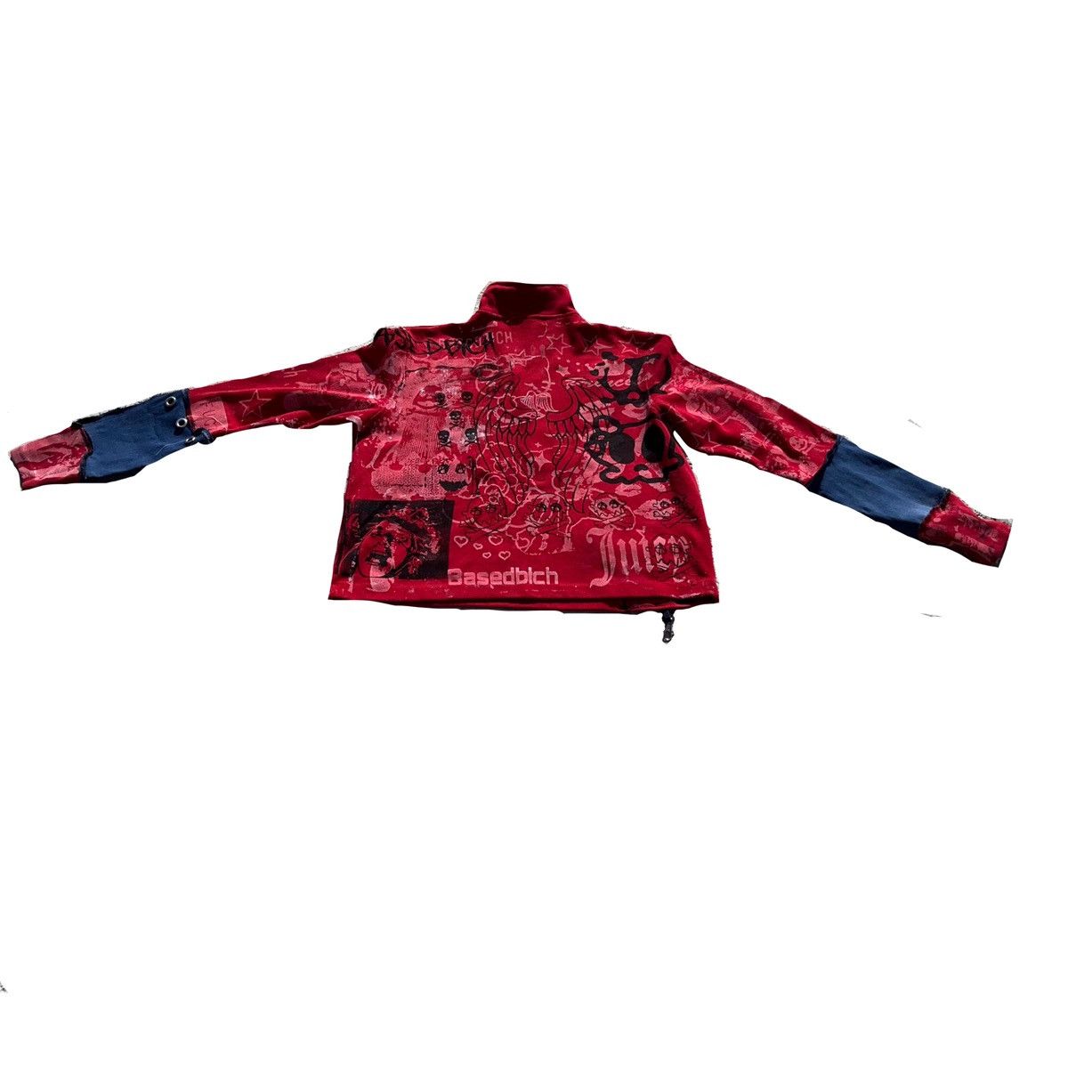 Basedbich custom extendo sleeve straight jacket shirt