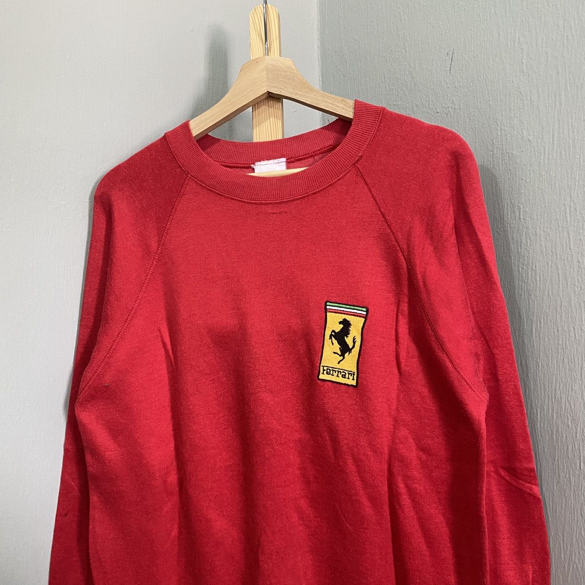 Ferrari Vintage 90s Ferrari Racing Team Crewneck Sweatshirt Red Sz L Size US L / EU 52-54 / 3 - 3 Thumbnail