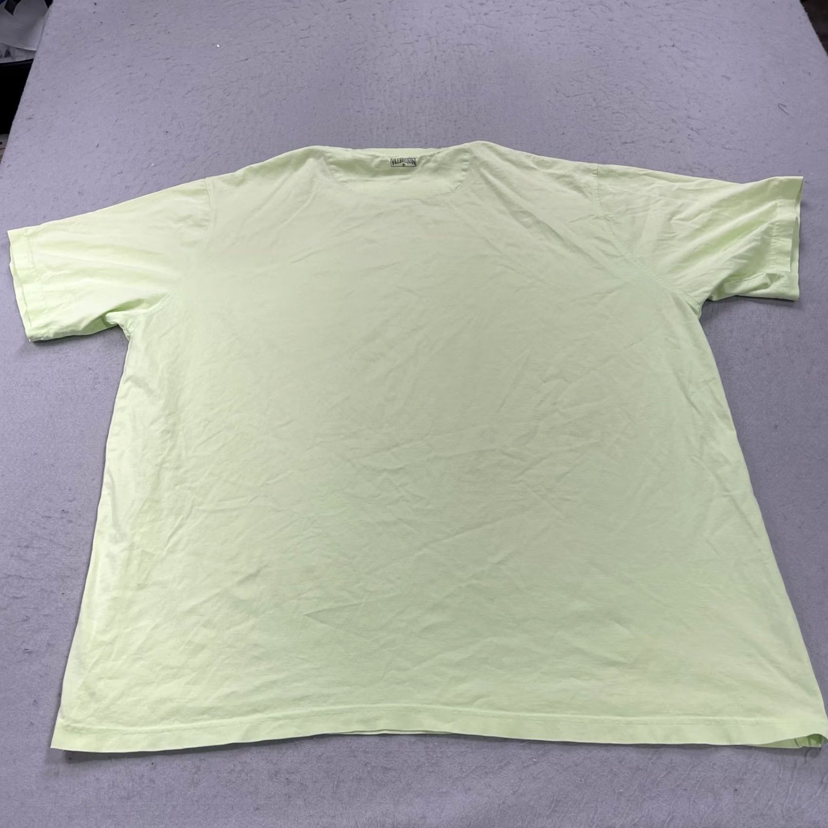 Vilebrequin Vilebrequin Shirt Mens 3XL Green 100% Mercerized Cotton Pocket Tee Casual Size US XXL / EU 58 / 5 - 7 Thumbnail
