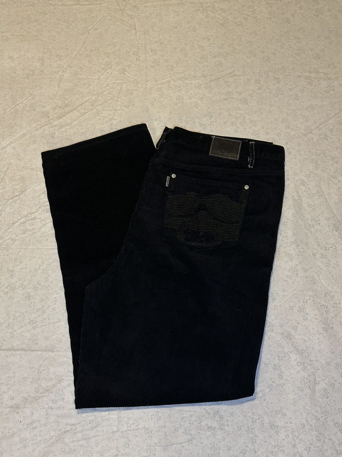 G59 Records Black Corduroy G59 Records Pants - Skull Pocket Size US 38 / EU 54 - 2 Thumbnail