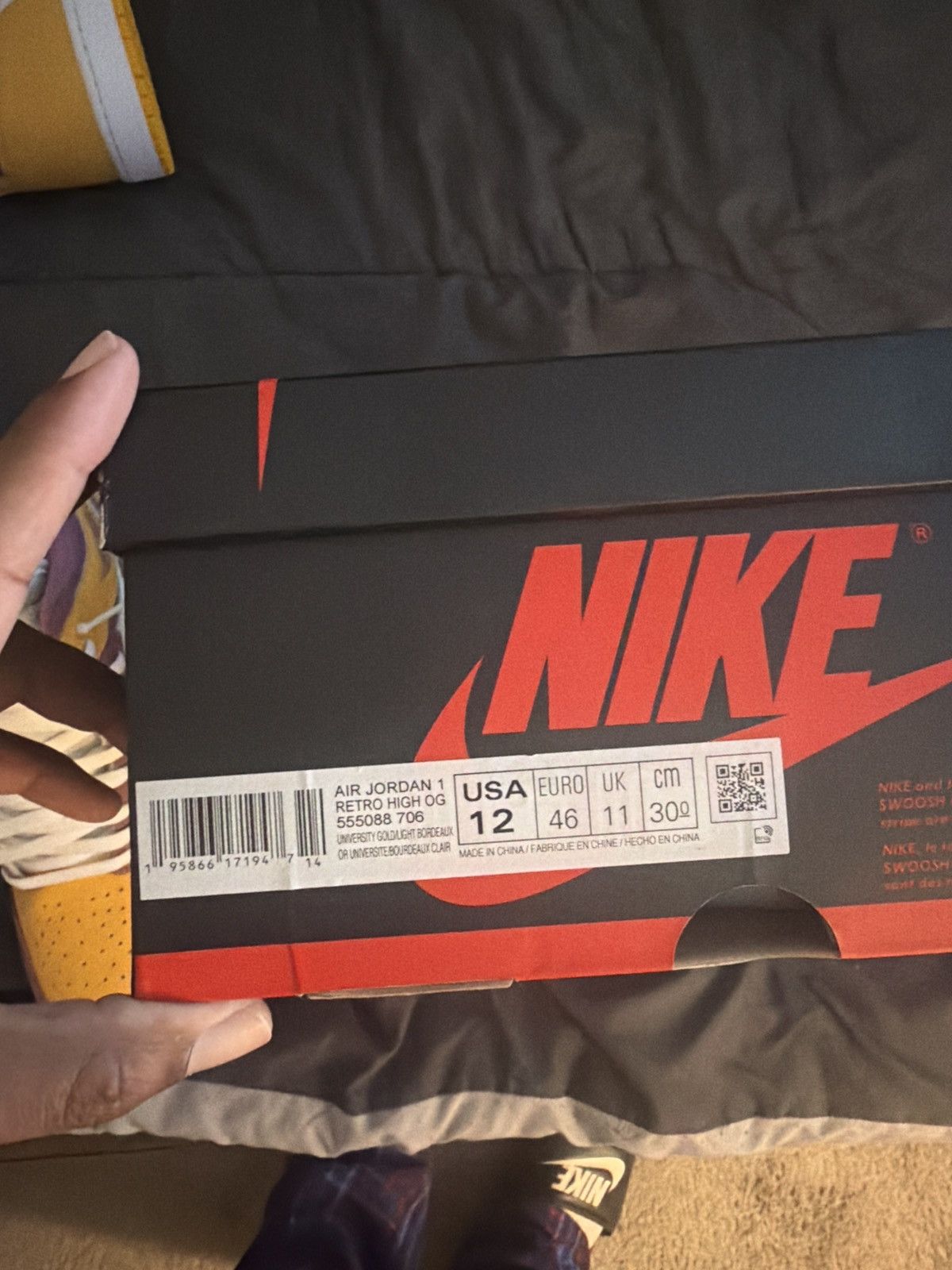 Jordan Brand Jordan 1 Brotherhood Size US 12 / EU 45 - 6 Thumbnail