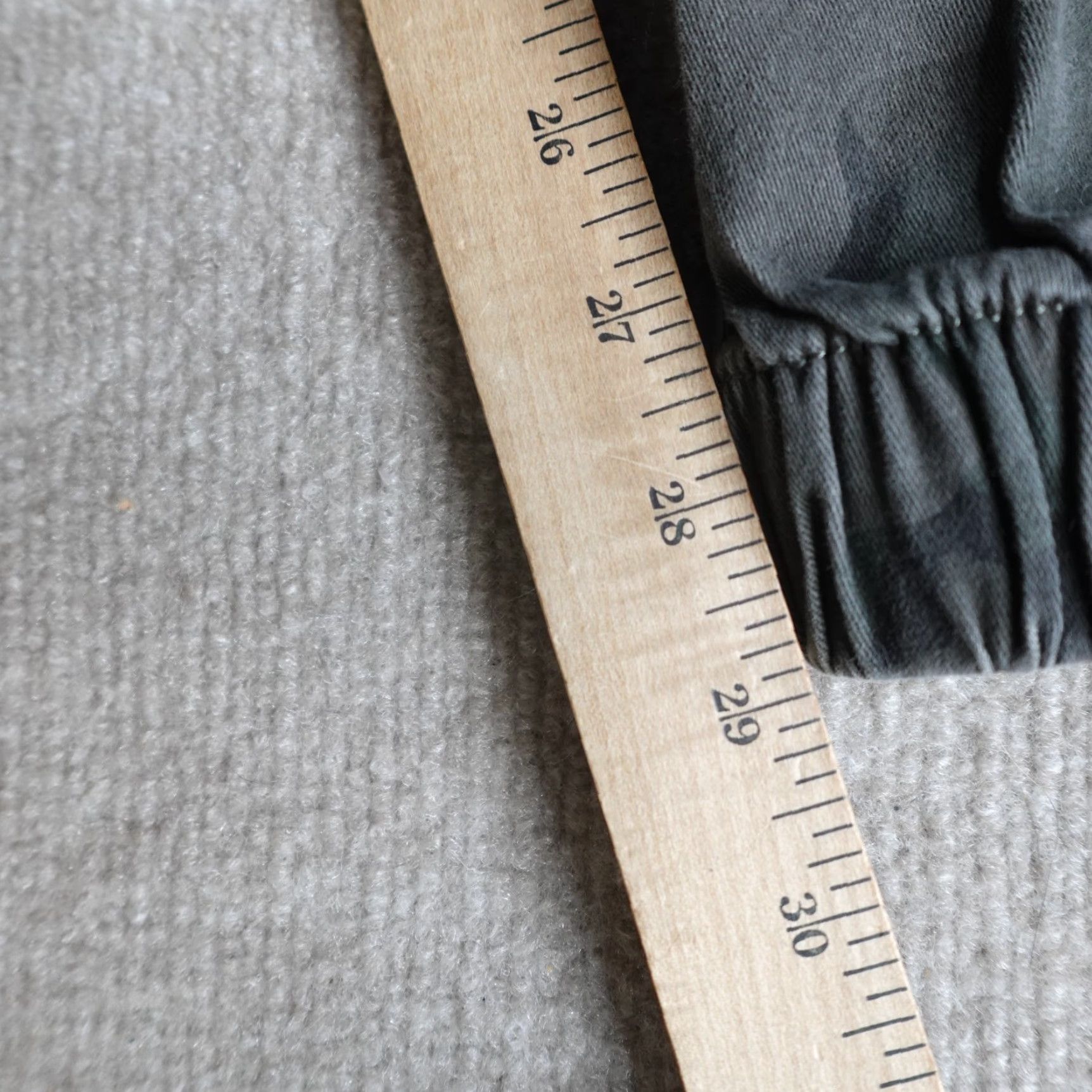 Zanerobe Zanerobe Mens Pants 30 Gray Joggers Drawstring Cotton Twill Camo Shirt? Size US 30 / EU 46 - 3 Thumbnail