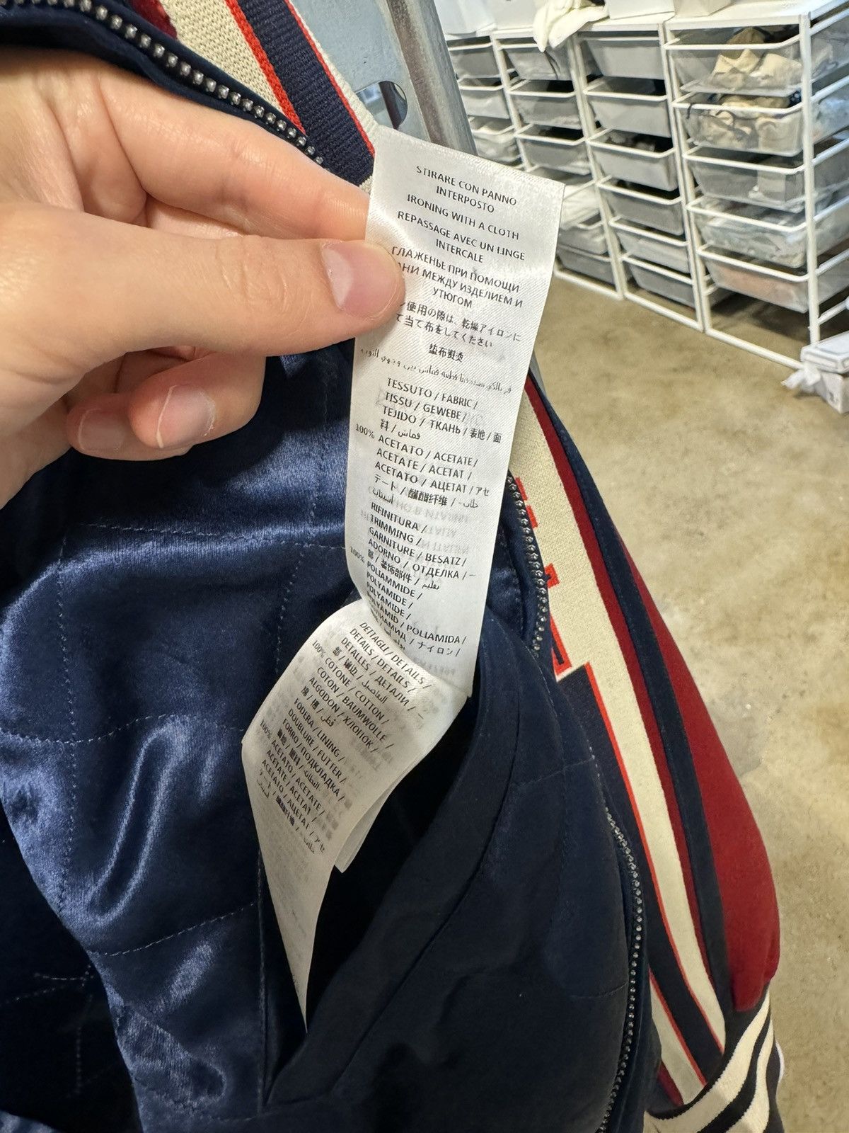 Gucci Gucci Logo Striped Varsity Jacket Rare 3000$ Size US M / EU 48-50 / 2 - 6 Thumbnail