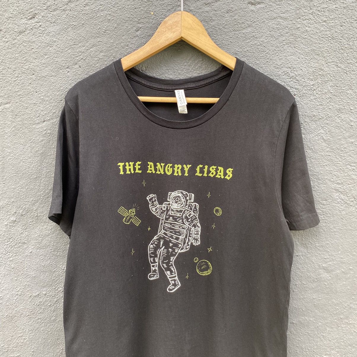 Band Tees Thrashed Faded The Angry Lisas Band ERD GRUNGE TEE Size US L / EU 52-54 / 3 - 2 Thumbnail
