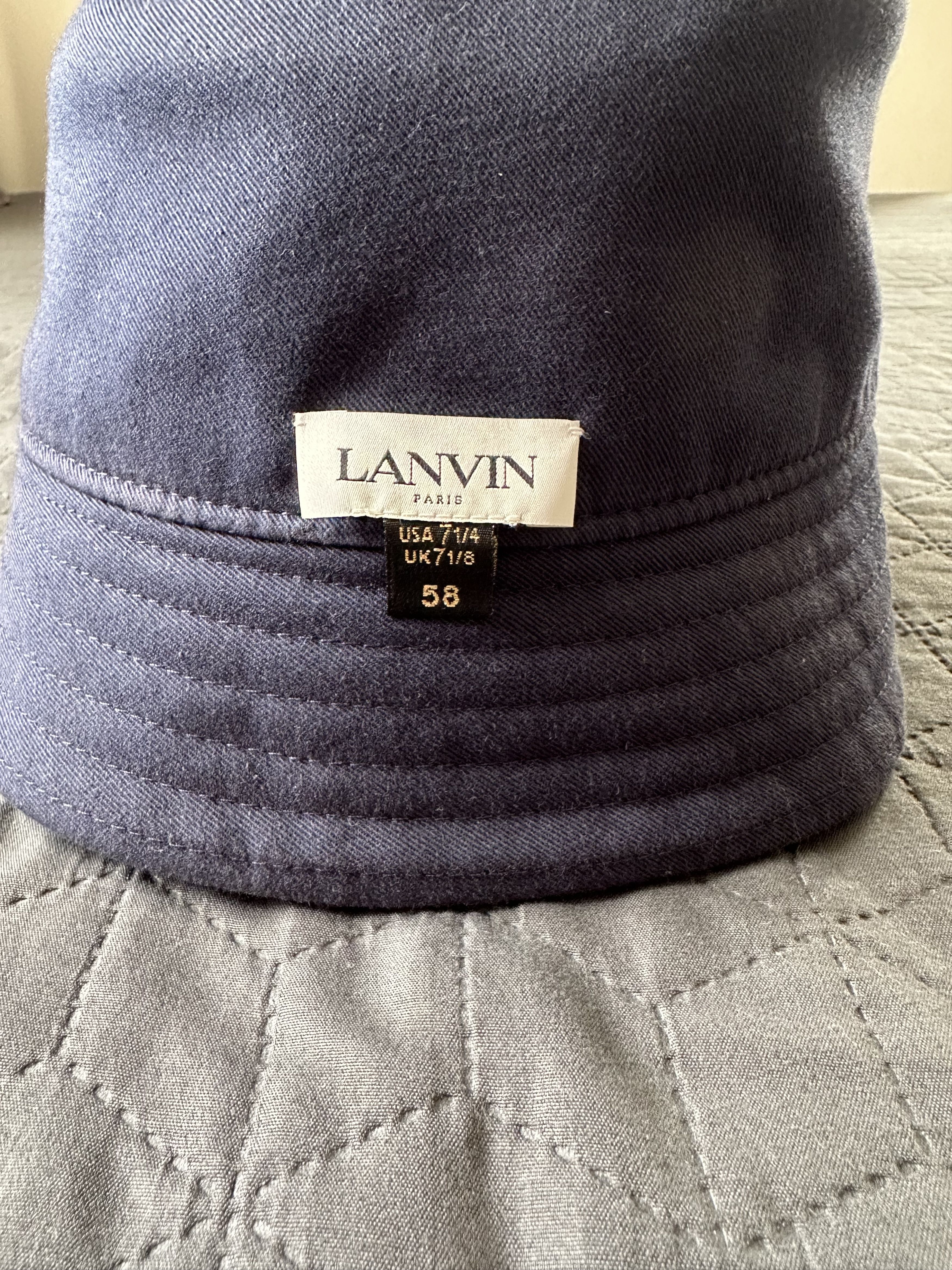 Lanvin Lanvin Reversible Bucket Hat Size ONE SIZE - 4 Thumbnail