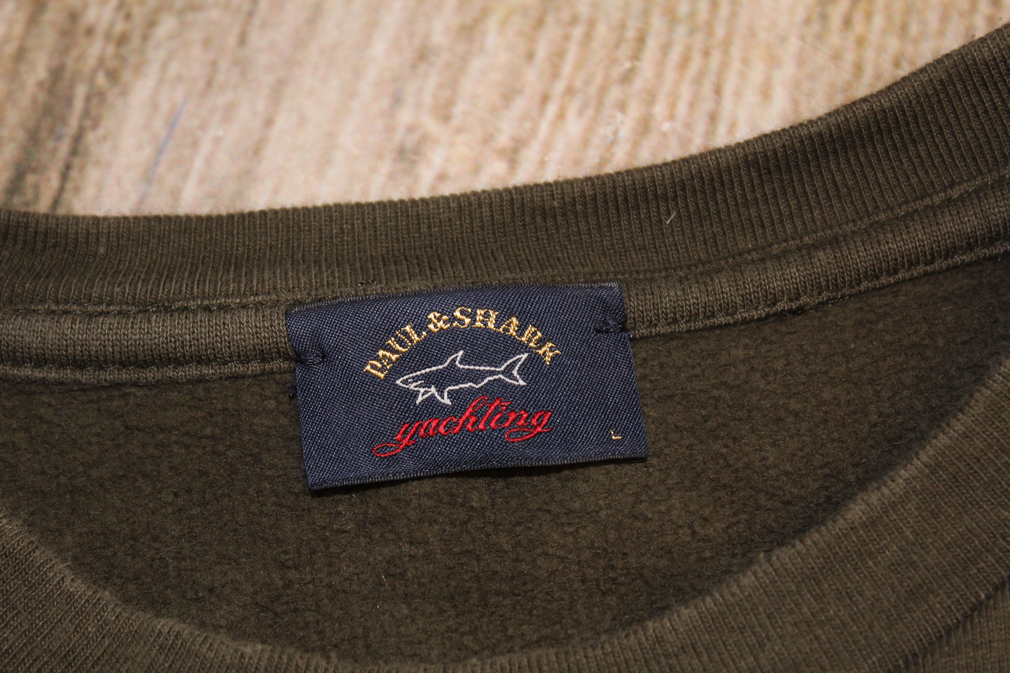 Paul & Shark Men's Paul&Shark Khaki Swetshirt Size S Size US S / EU 44-46 / 1 - 6 Thumbnail