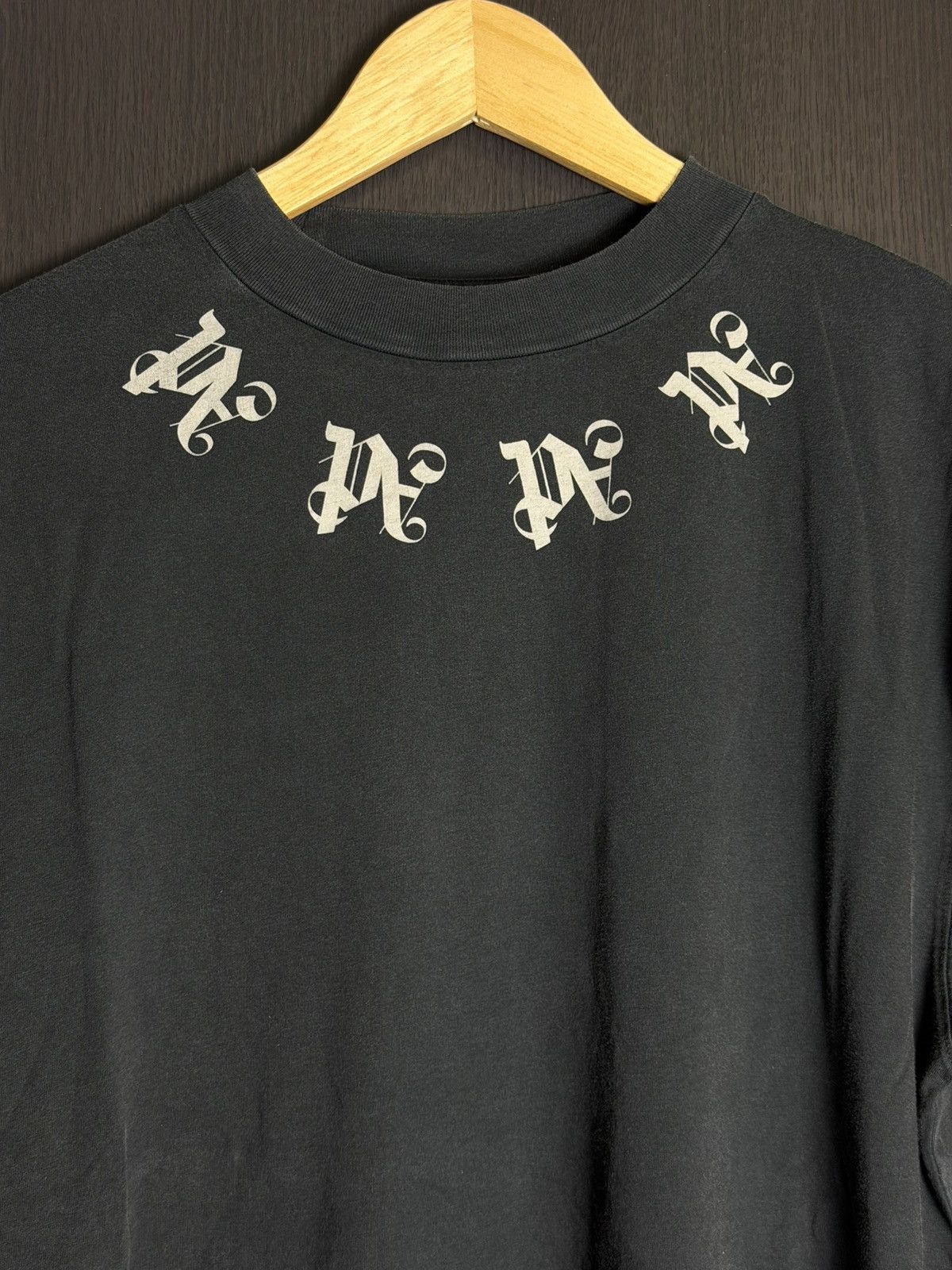 Palm Angels Palm Angels Statement Monogram Longsleeve T-shirt *NEW* Size US XXL / EU 58 / 5 - 7 Thumbnail