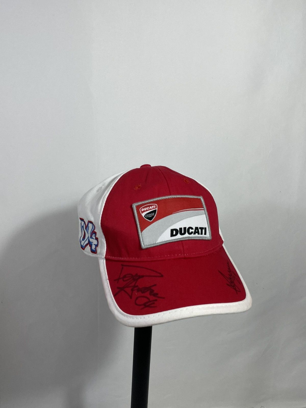 Ducati Andrea Dovizioso Autographed Signed Ducati #29 Cap Hat Size ONE SIZE - 2 Thumbnail