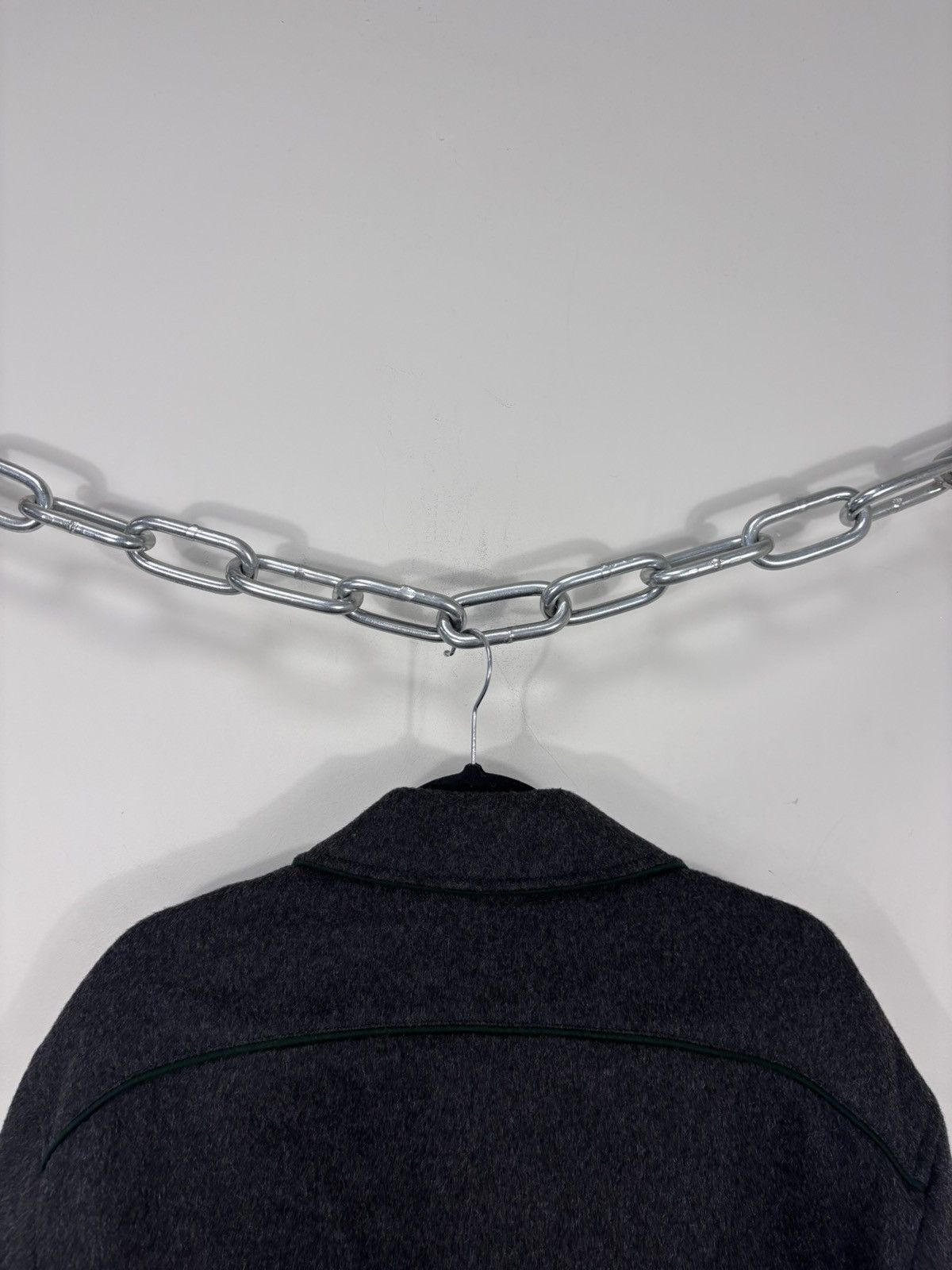 Other Vintage Julius Lang Women’s Double Breasted Grey Wool Coat Size 3XL / US 20-22 - 18 Thumbnail
