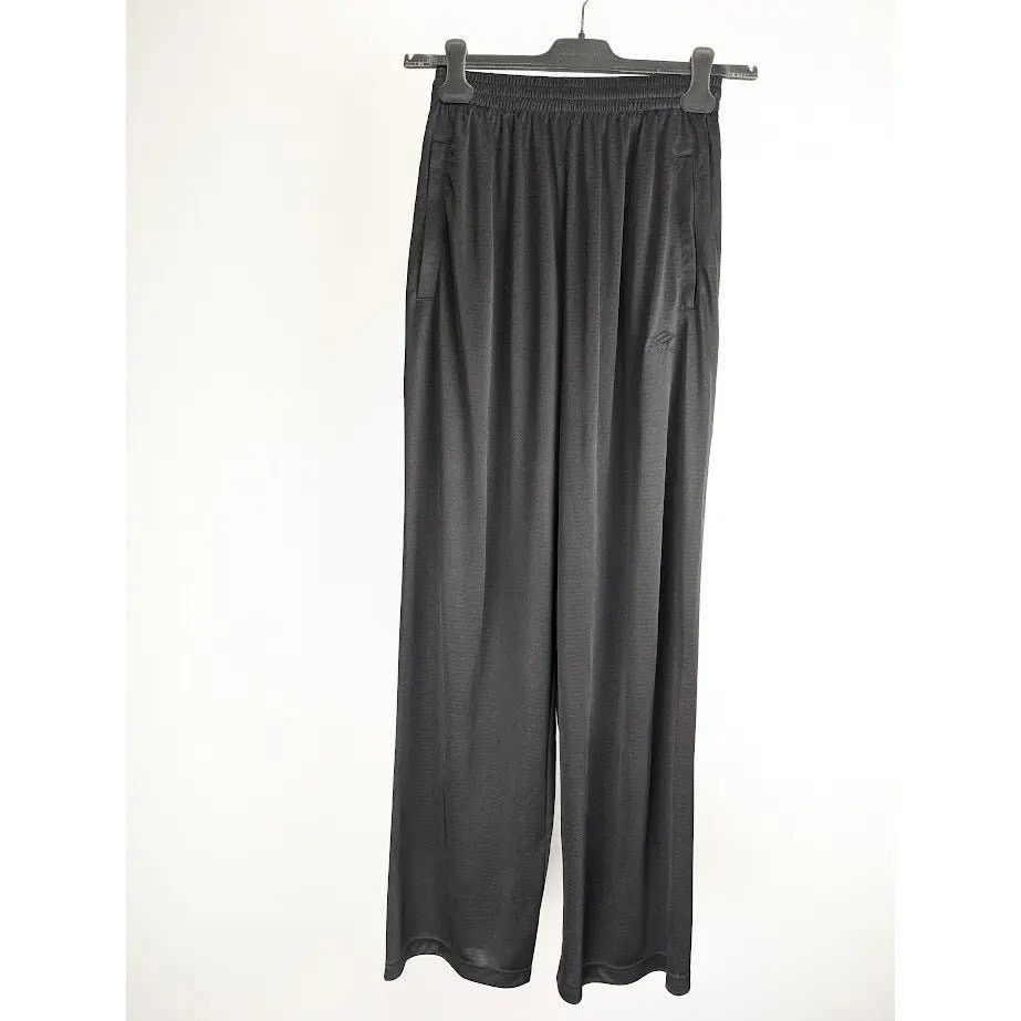 Balenciaga o1rshd1 Sport Icon Fluid Jersey Sweatpants / Joggers Black Size US 32 / EU 48 - 2 Thumbnail