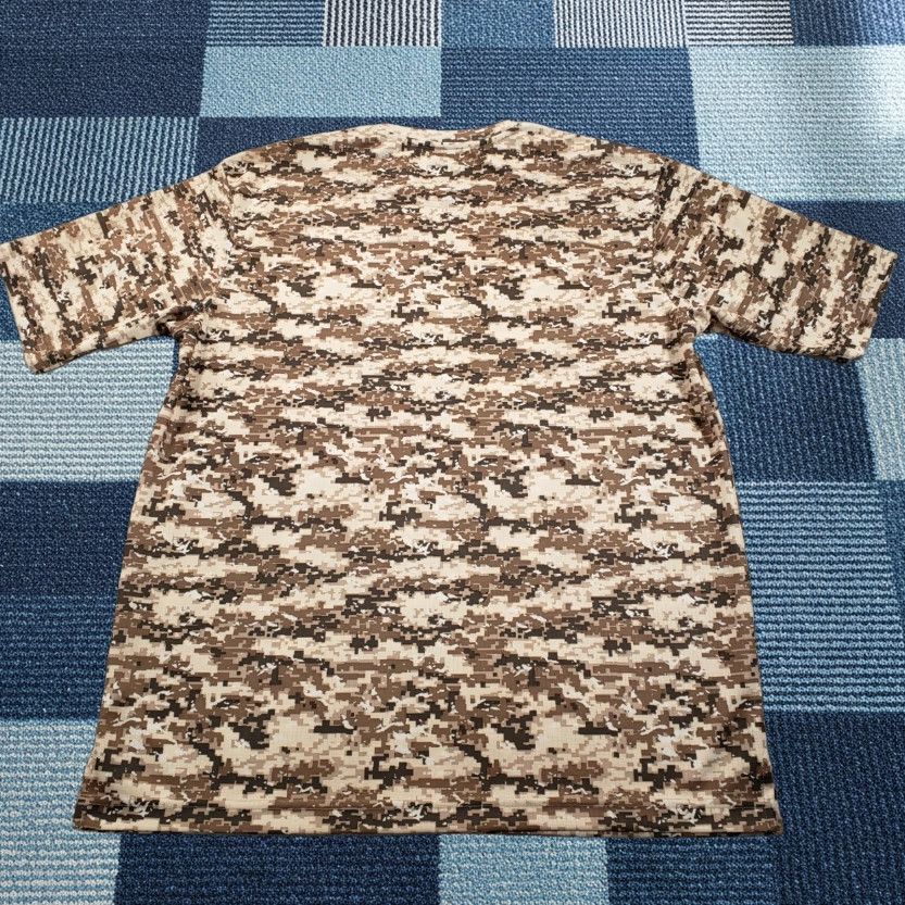 Vintage Reel Legends Mens T-Shirt Camouflage Crew Neck Short Sleeves Brown S Shirt Mens Camouflage Tee Size US S / EU 44-46 / 1 - 1 Thumbnail