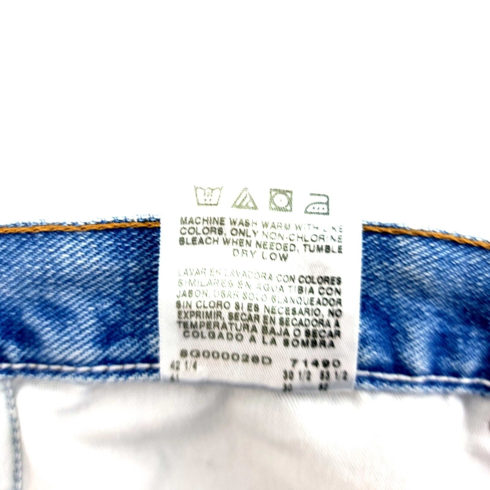 Wrangler Wrangler Light Blue Comfort Stone Wash Jeans Denim Cotton Hi Size US 40 / EU 56 - 6 Thumbnail