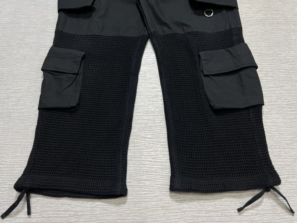 Givenchy Givenchy - Mesh Panel Multi-Pocket Cargo Pants Size US 30 / EU 46 - 8 Thumbnail