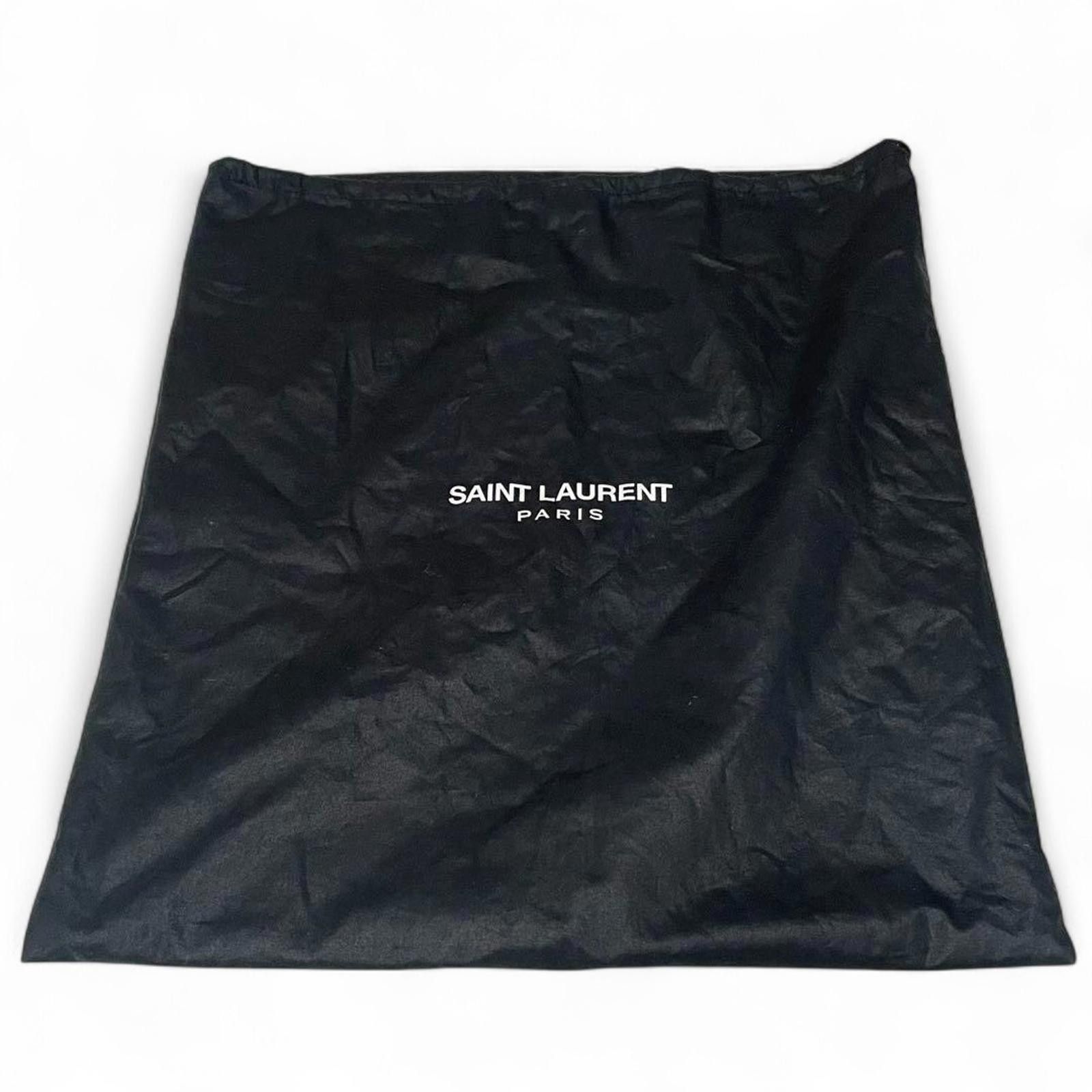 Saint Laurent Paris Saint Laurent - Large Leather Tote Bag Pouch Size ONE SIZE - 9 Thumbnail
