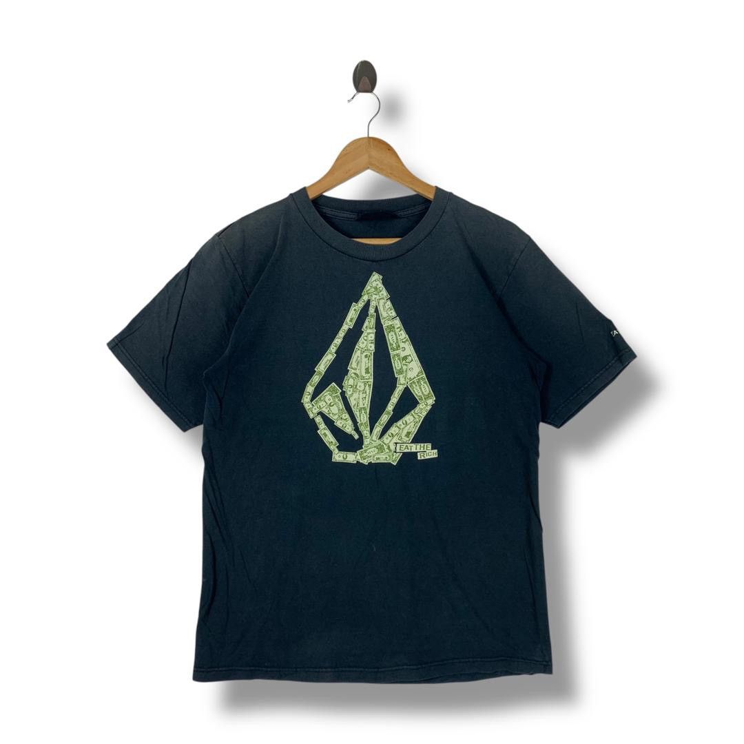 Vintage 90s VOLCOM skateboard logo design tee