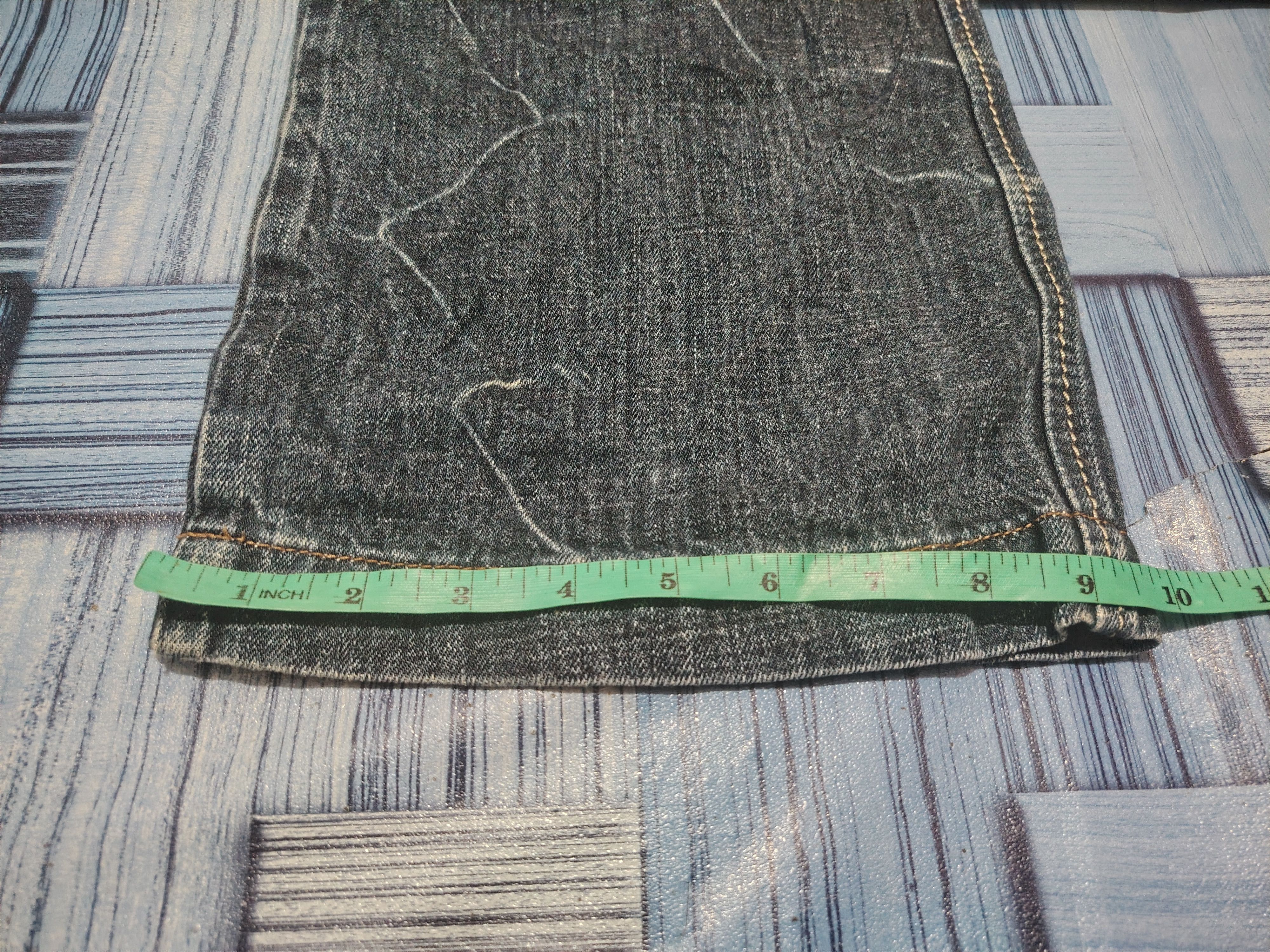 Marithe + Francois Girbaud Japanese Marithe Francois Girbaud Baggy Style Flare Jeans Size US 35 - 25 Thumbnail