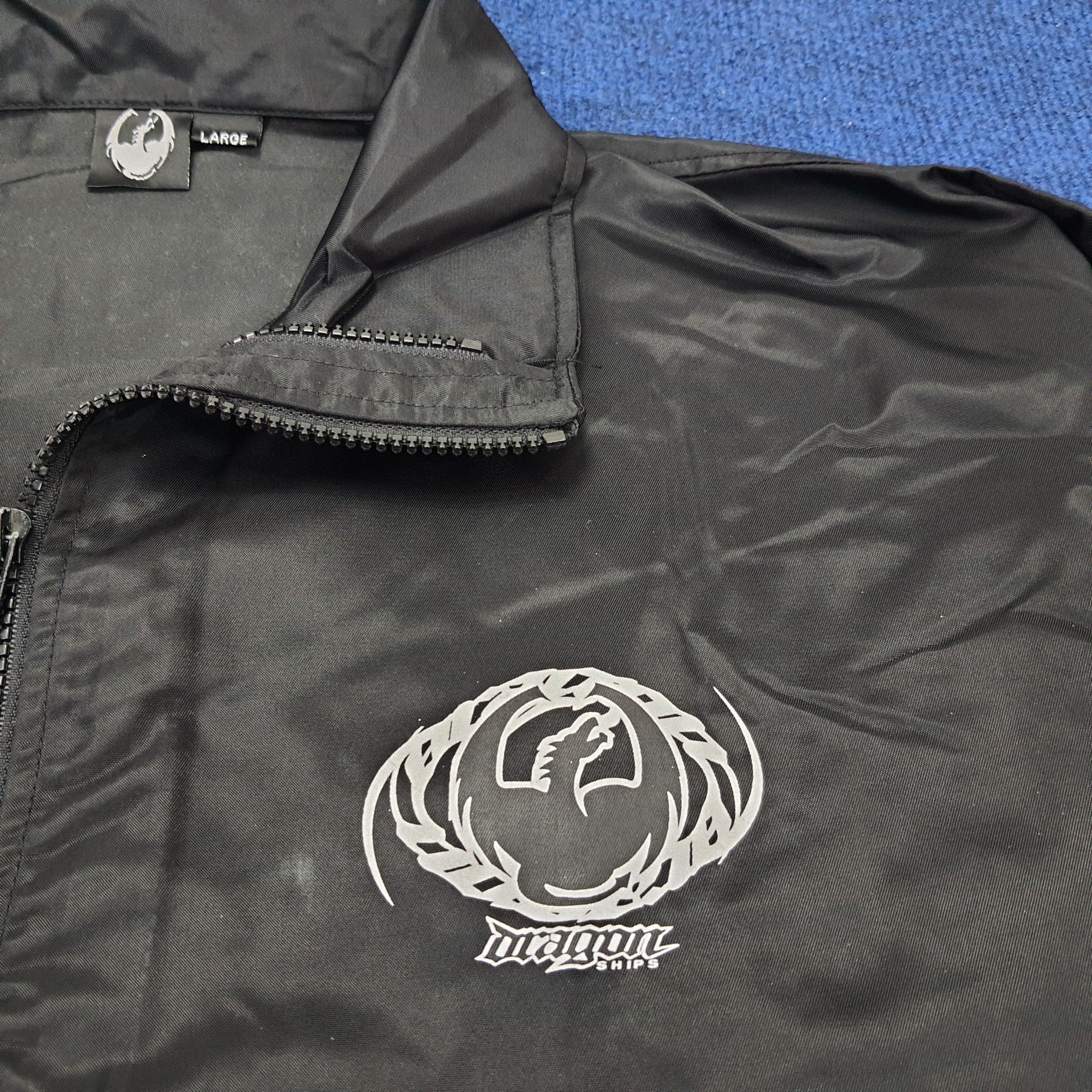 Vintage Vintage Dragon Streetwear Windbreaker Size US XL / EU 56 / 4 - 4 Thumbnail