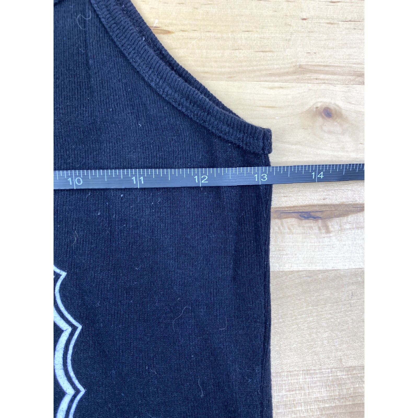 Vintage THC Tank Top Womens Black Cannabis Small Tank Top Size S / US 4 / IT 40 - 6 Thumbnail