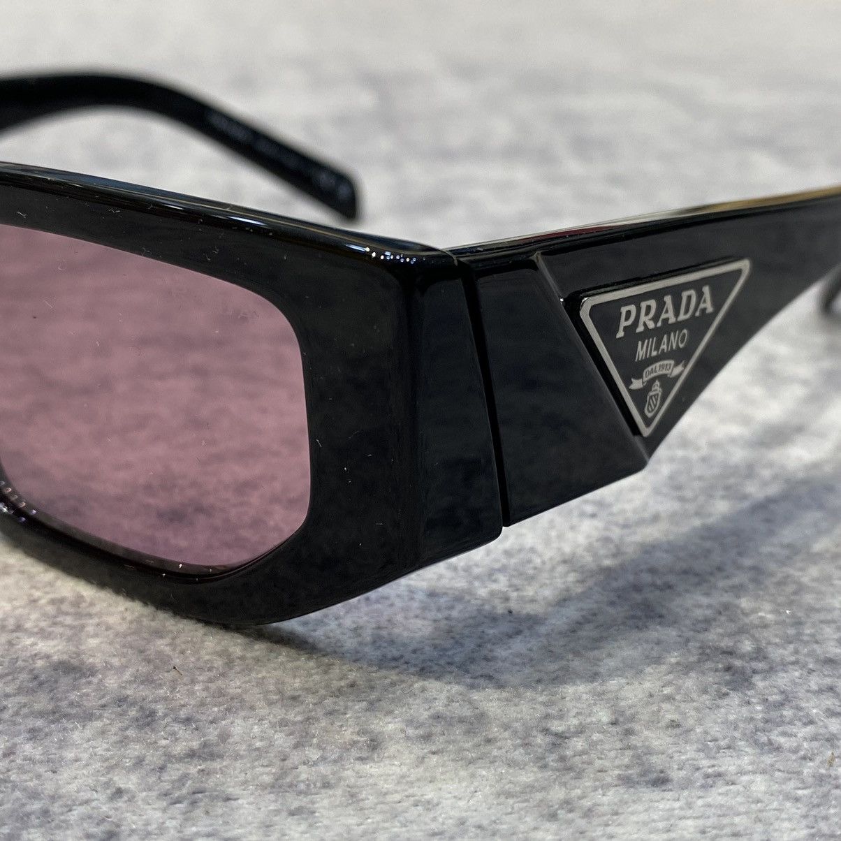 Prada PRADA 0PR 09ZS 16K30L BLACK PINK Size ONE SIZE - 2 Thumbnail