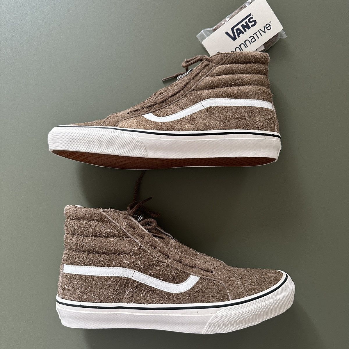 Vans Nonnative x Vans Sk8-Hi Beige, US 11 | Grailed