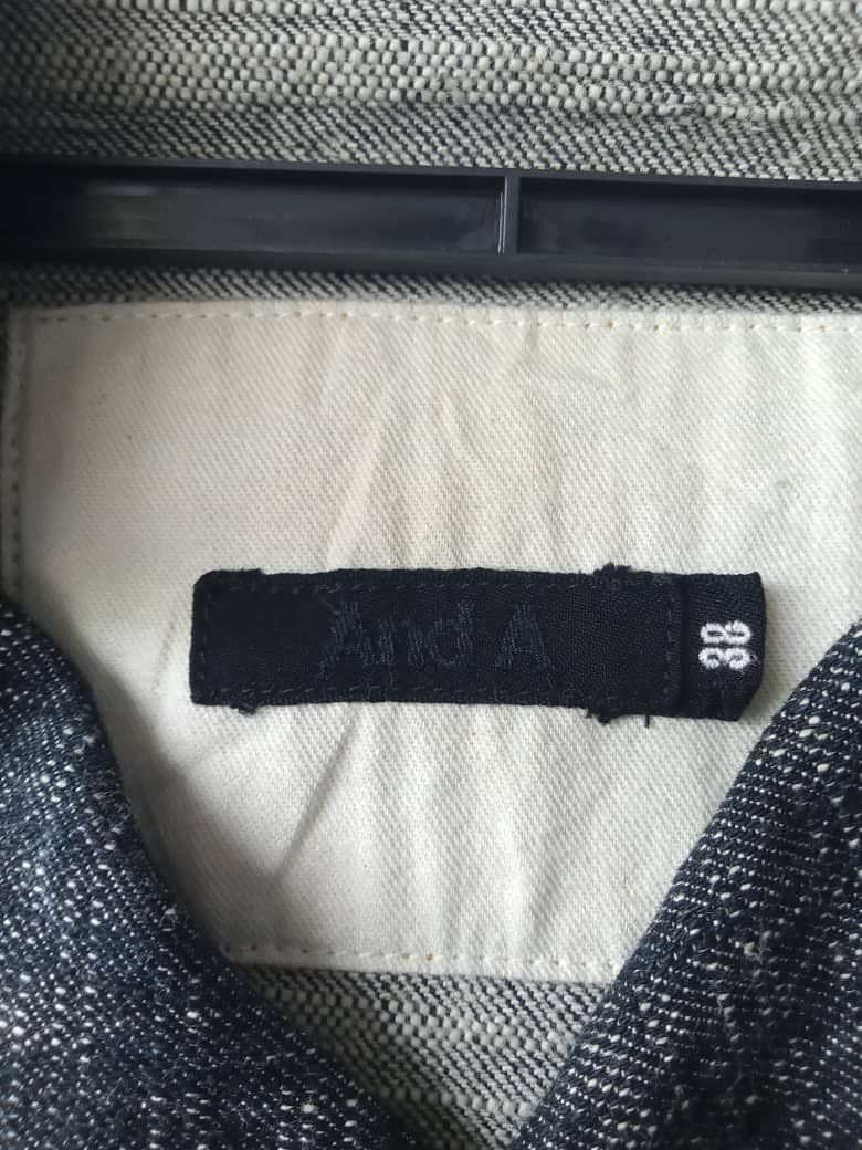 Japanese Brand Japanese Brand Distressed Double Collar Denim Jacket Size S / US 4 / IT 40 - 4 Thumbnail