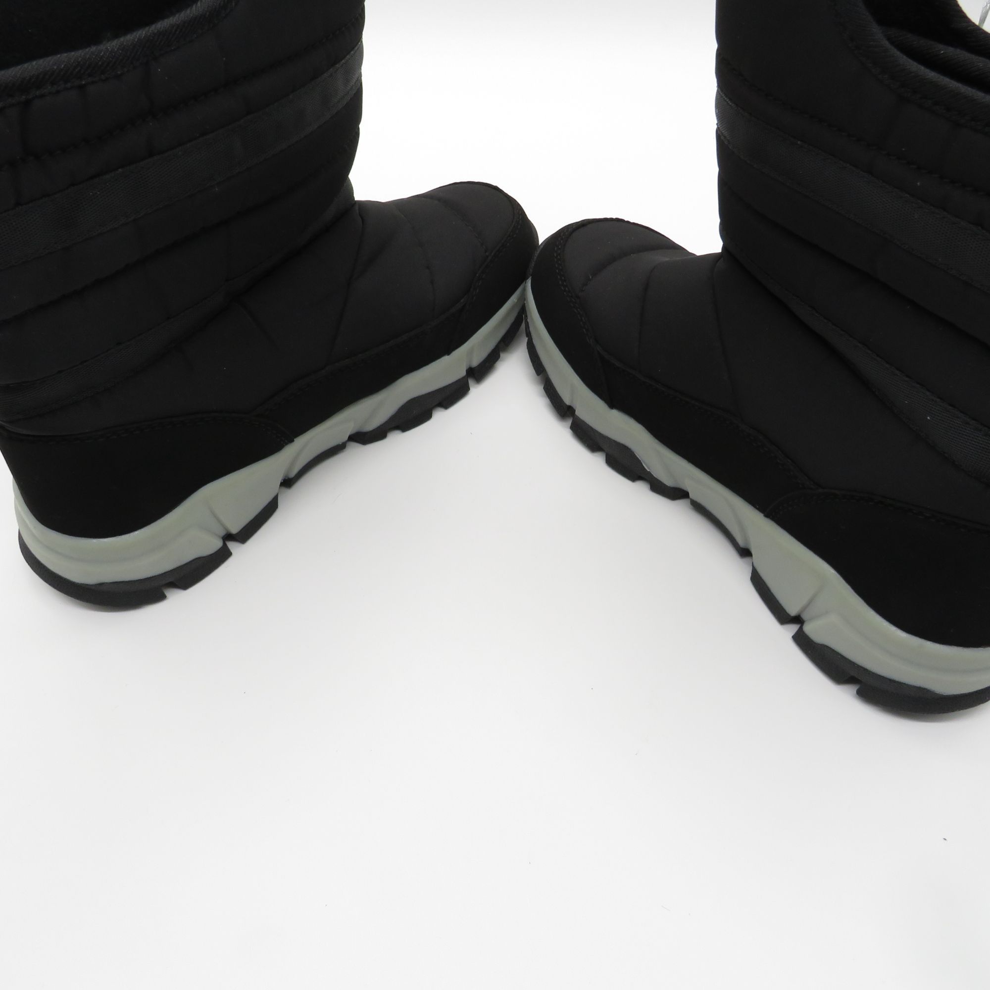 Other Black Winter Snow Boots Dual Adjustable Buckles Insulated Li Size US 6 / IT 36 - 6 Thumbnail