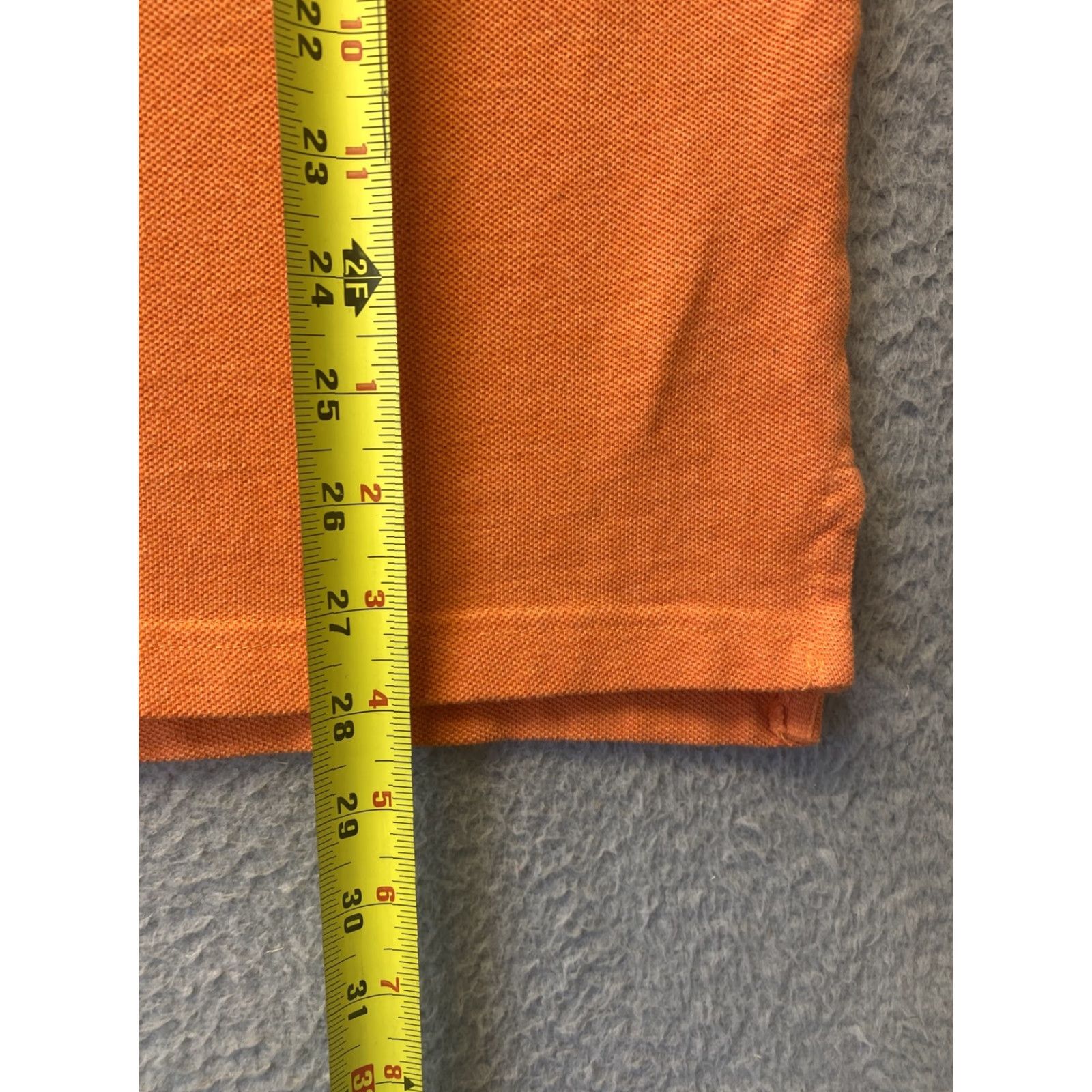 Gap Gap Mens Sz XL Orange Solid Short Sleeve Polo Shirt 112-9 Size US XL / EU 56 / 4 - 5 Thumbnail