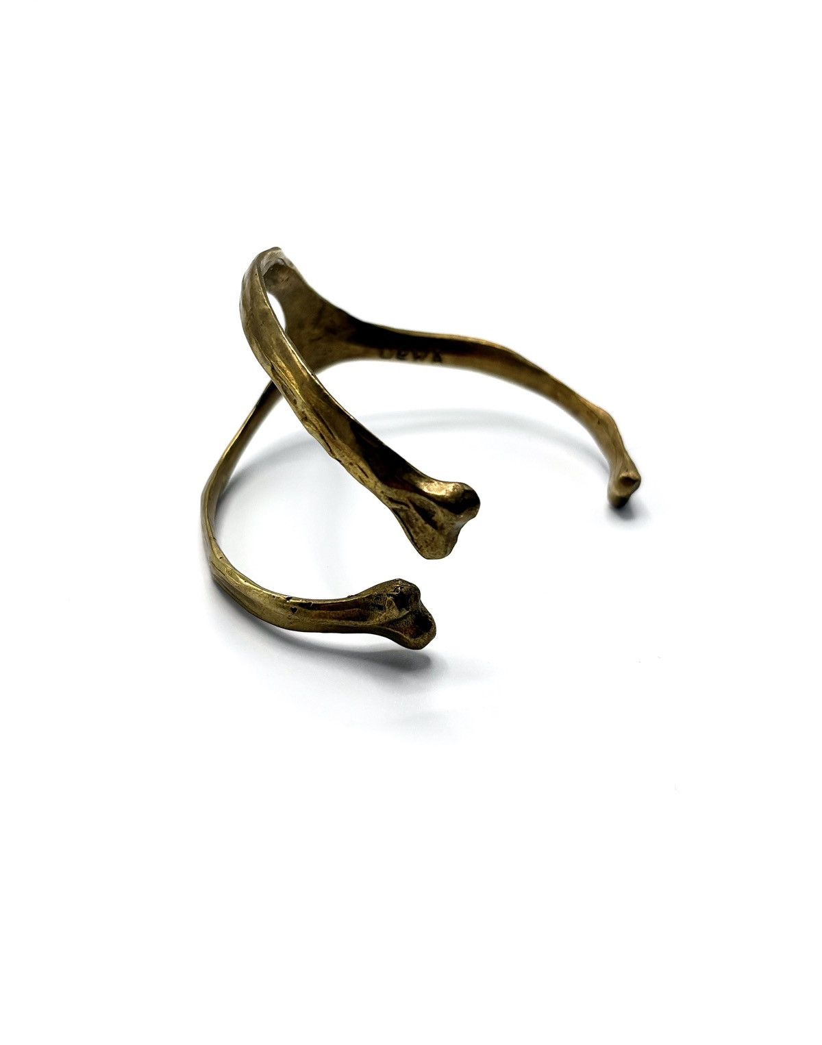 Japanese Brand DEWA Brass Bone Bangle Size ONE SIZE - 2 Thumbnail