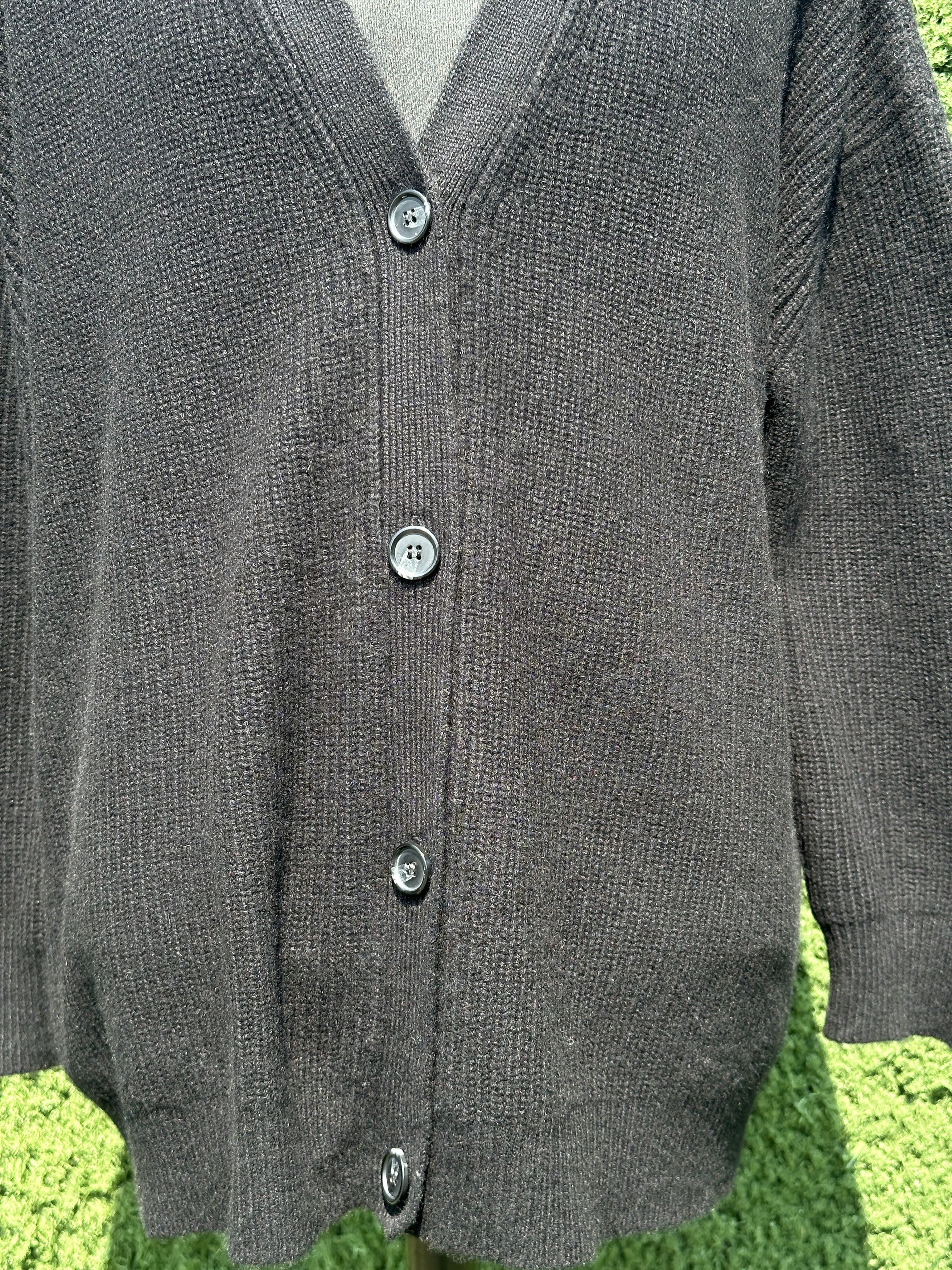 Other Jenni Kayne Knit Cocoon Cardigan 100% Cashmere Black Size L Size L / US 10 / IT 46 - 5 Thumbnail