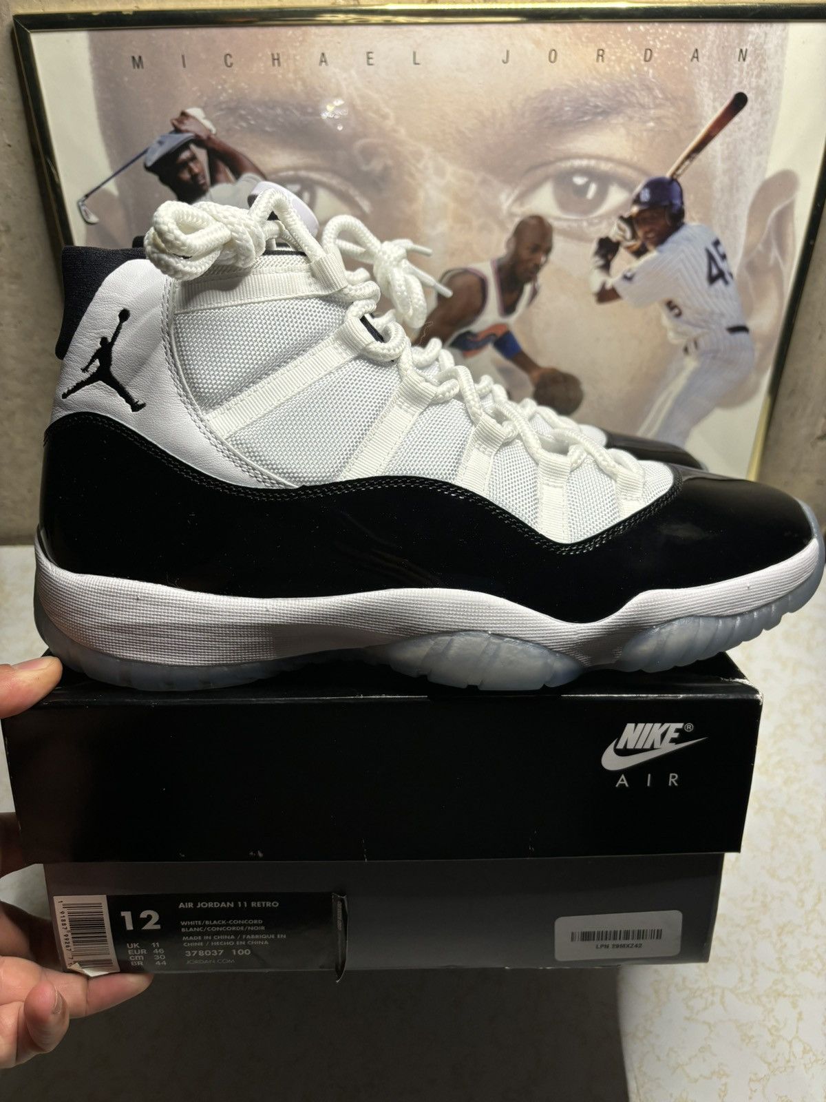 Jordan Brand Jordan Retro 11 ‘concord’ Size US 12 / EU 45 - 1 Thumbnail