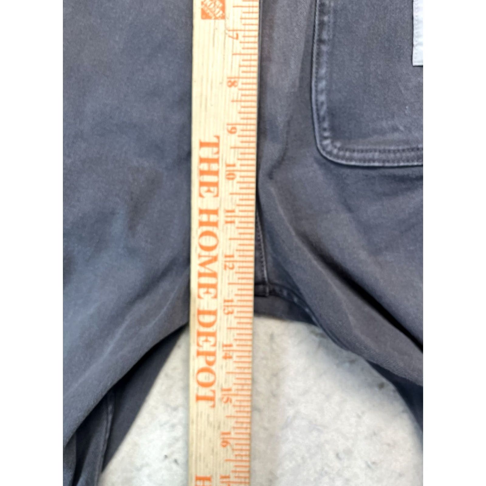 Topo Designs Topo Designs Pants Gray Belted Stretch Trekking Hiking Men's Medium Size US 31 - 4 Thumbnail