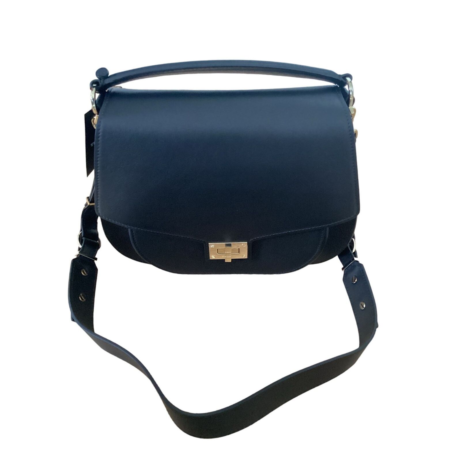 The Kooples NWT The Kooples Besace Lrg Hobo Crossbody Black Leather $485 Size ONE SIZE - 8 Thumbnail