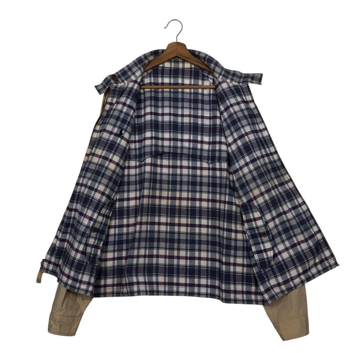 Polo Ralph Lauren Polo RL Archive Reversible Khaki Workwear x Preppy Plaid Size US L / EU 52-54 / 3 - 14 Thumbnail