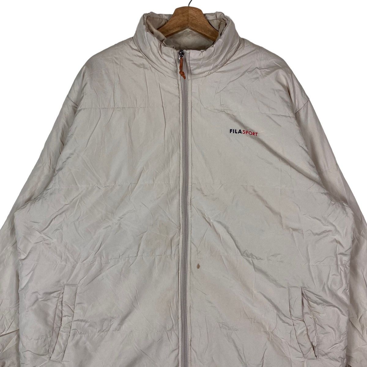 Fila Vintage Fila Sport Full Zipper Mini Logo Jacket Size US XXL / EU 58 / 5 - 2 Thumbnail