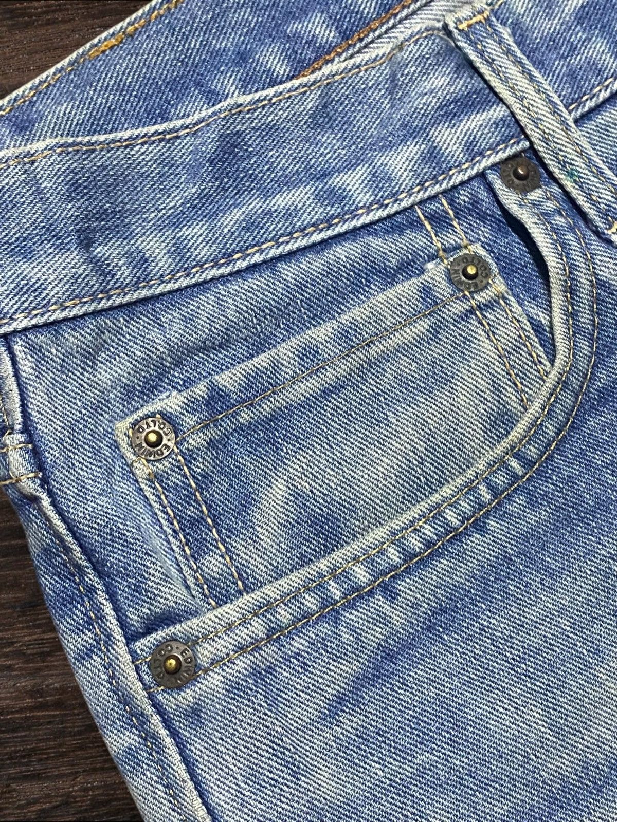 Edwin Vintage Edwin E 403 Grunge Distressed Jeans Size US 34 / EU 50 - 10 Thumbnail