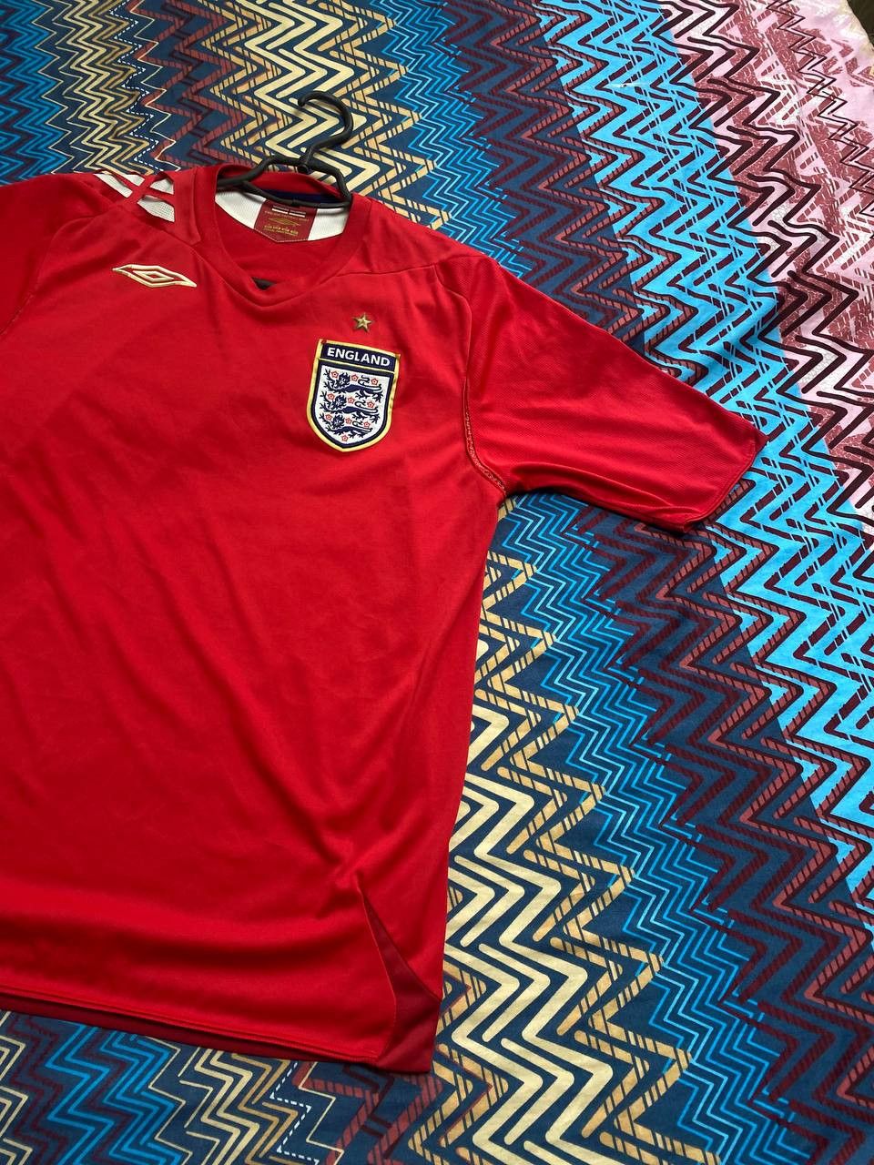 Nike T-Shirt logo Umbro Football England Jerseys Y2K Vintage Size US M / EU 48-50 / 2 - 9 Thumbnail