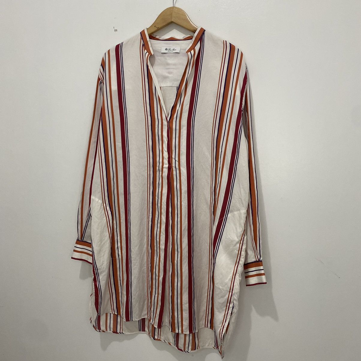 Loro Piana Loro Piana Pinstripe Dress Size XL / US 12-14 / IT 48-50 - 3 Thumbnail