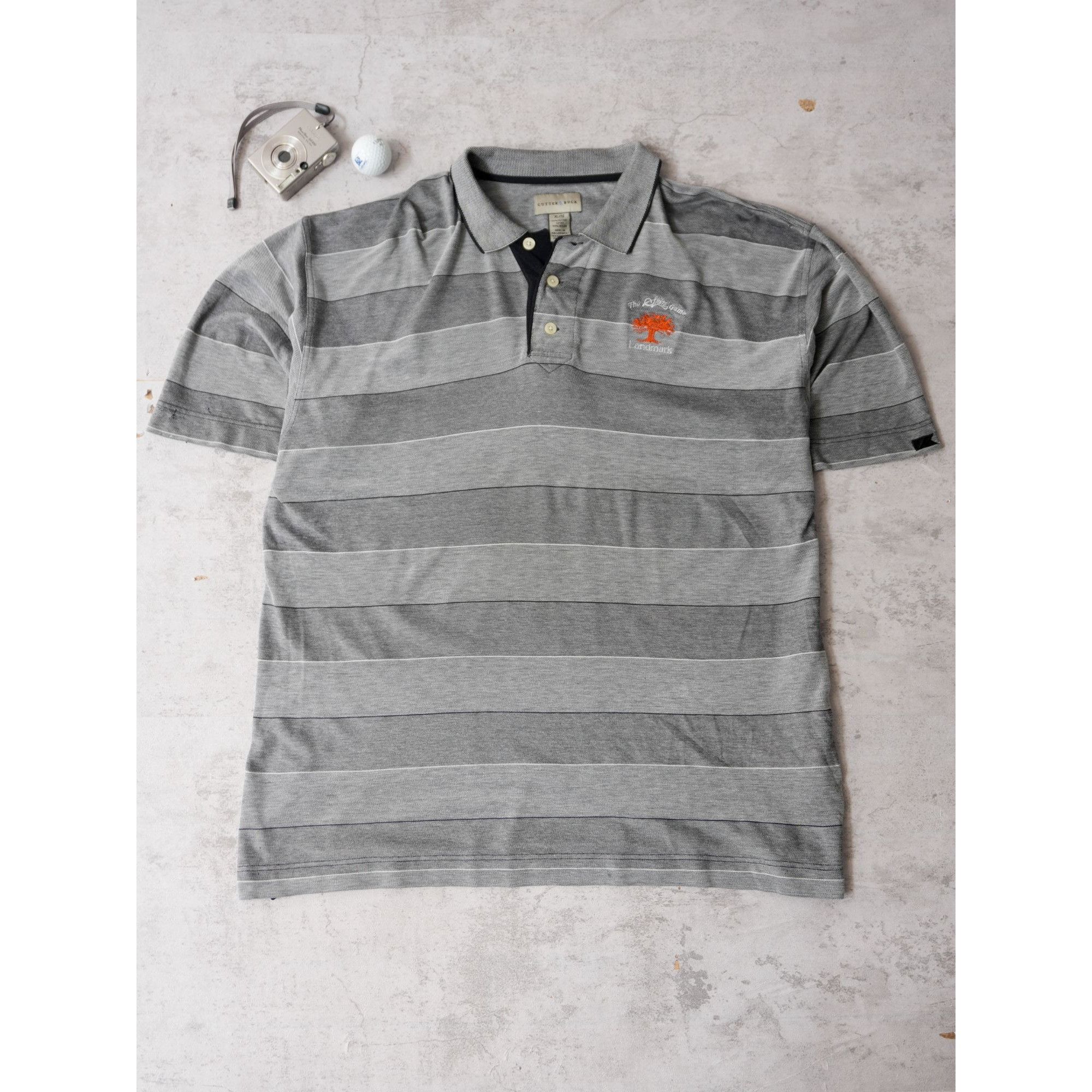 Cutter & Buck Vintage 90s Spring Game Country Club Golf Polo Size US XL / EU 56 / 4 - 1 Thumbnail