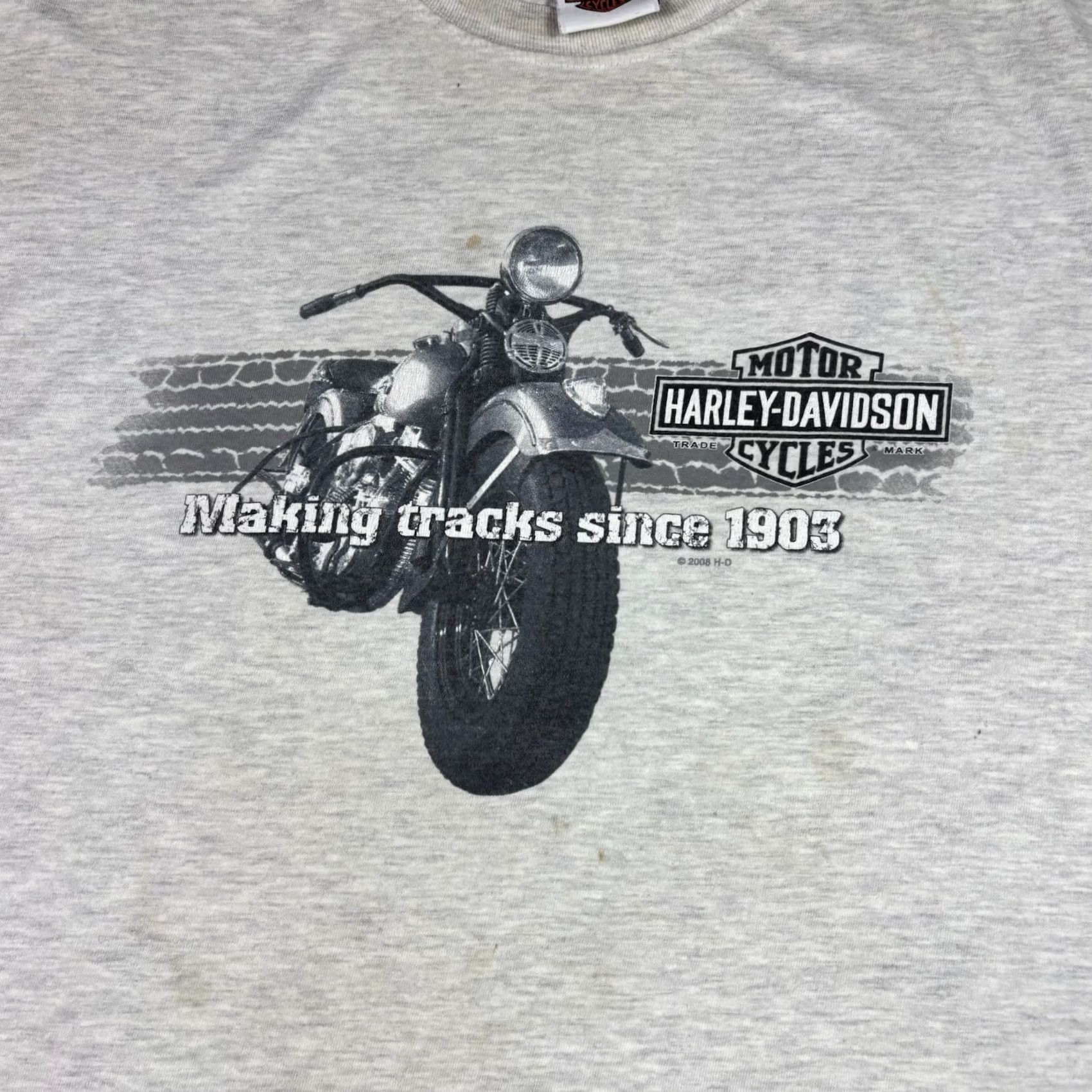 Harley Davidson VINTAGE Harley-Davidson Sleeveless Shirt Biker Double Sided Adult 2XL 2000s Size US XXL / EU 58 / 5 - 6 Thumbnail