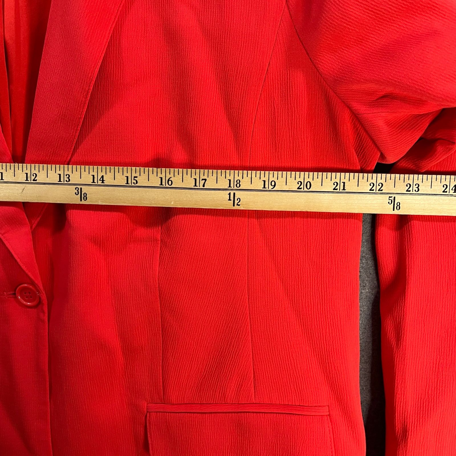 Other Candace Cameron Bure Suits Womens Regular Blazer Red Size L / US 10 / IT 46 - 8 Thumbnail