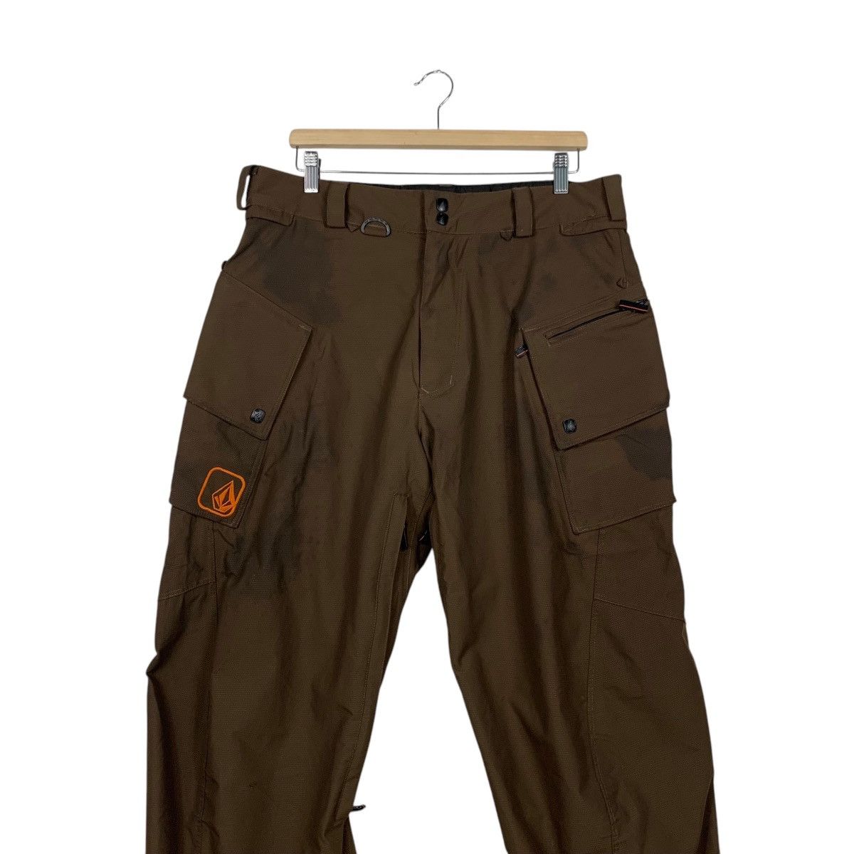 Volcom VOLCOM Stone Boardwear Milano Cargo Pant Ski Pant #2116-C93 Size US 34 / EU 50 - 3 Thumbnail