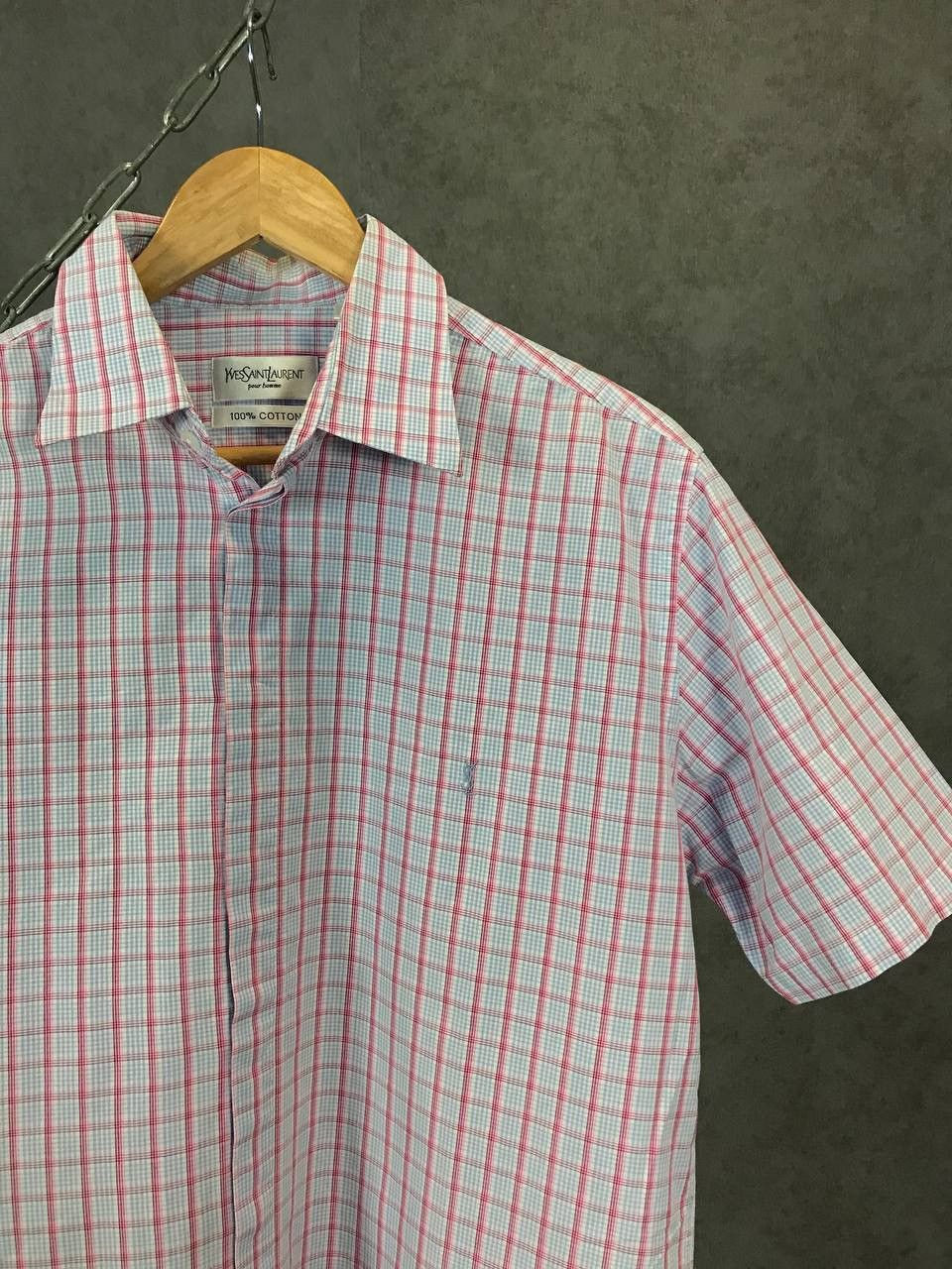 Yves Saint Laurent YSL Yves Saint Laurent vintage shirt Size US L / EU 52-54 / 3 - 2 Thumbnail