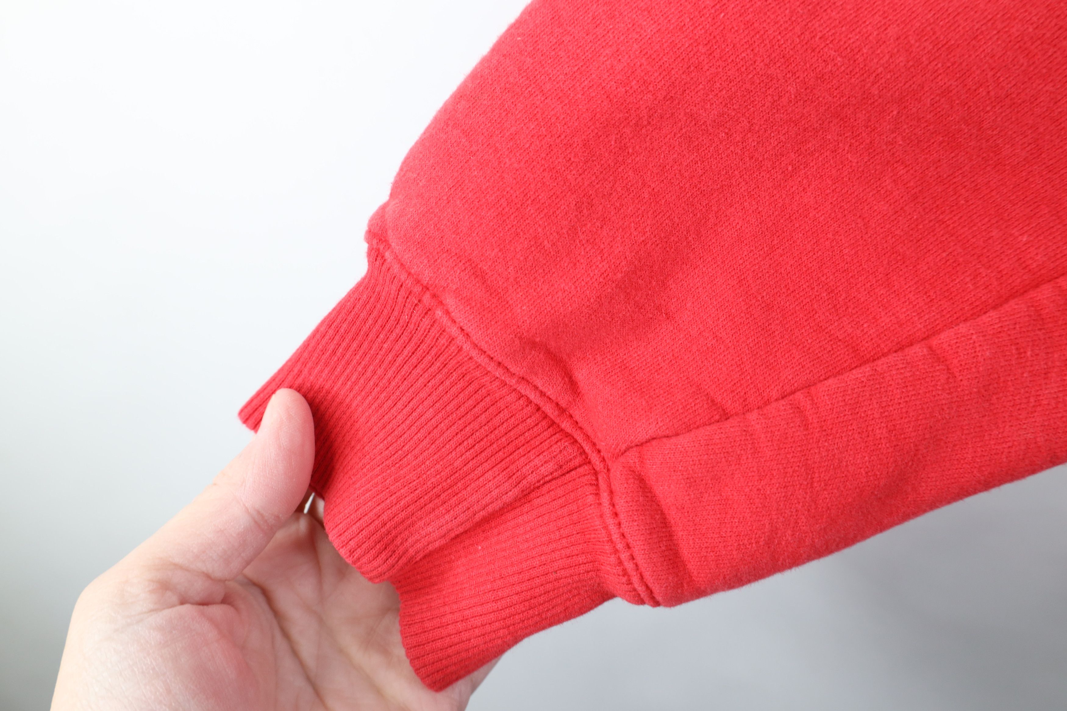 Champion Vintage Y2K Champion Classic Logo Crewneck Sweatshirt Red Size US M / EU 48-50 / 2 - 8 Thumbnail