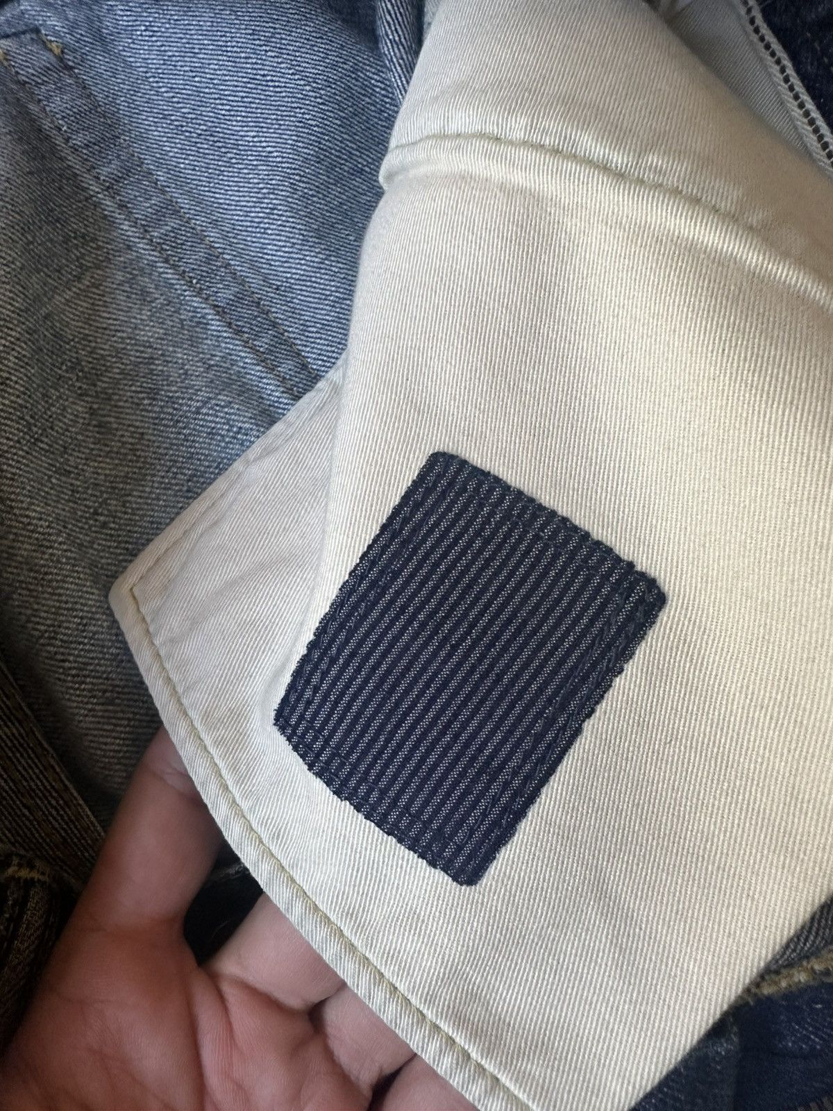 Visvim SS21 ICT Journeyman Tacked Crash Denim (Kofu Repairs) Size US 32 / EU 48 - 11 Thumbnail