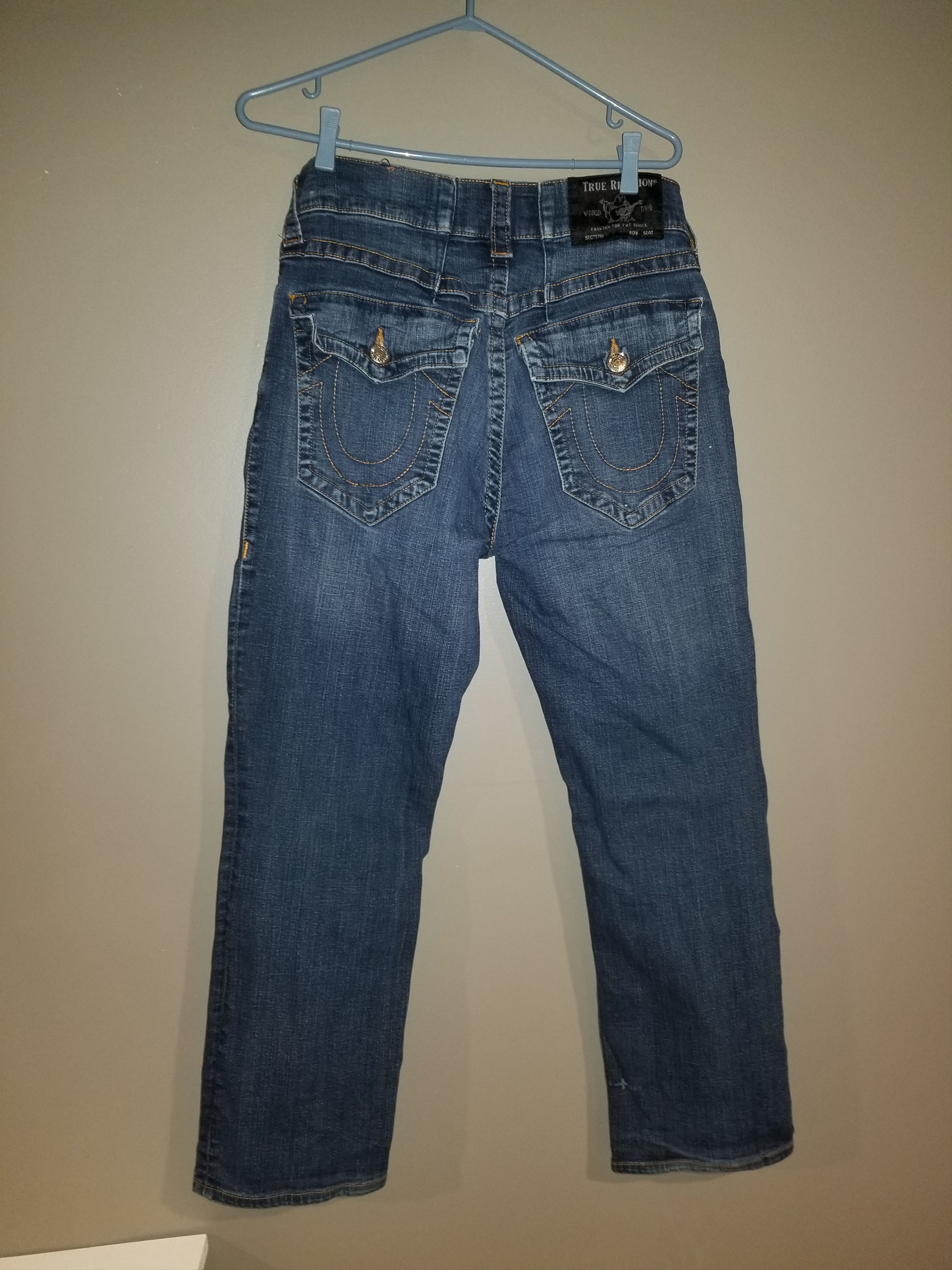 True Religion True religion orange stitch ricky cut Size US 34 / EU 50 - 1 Thumbnail