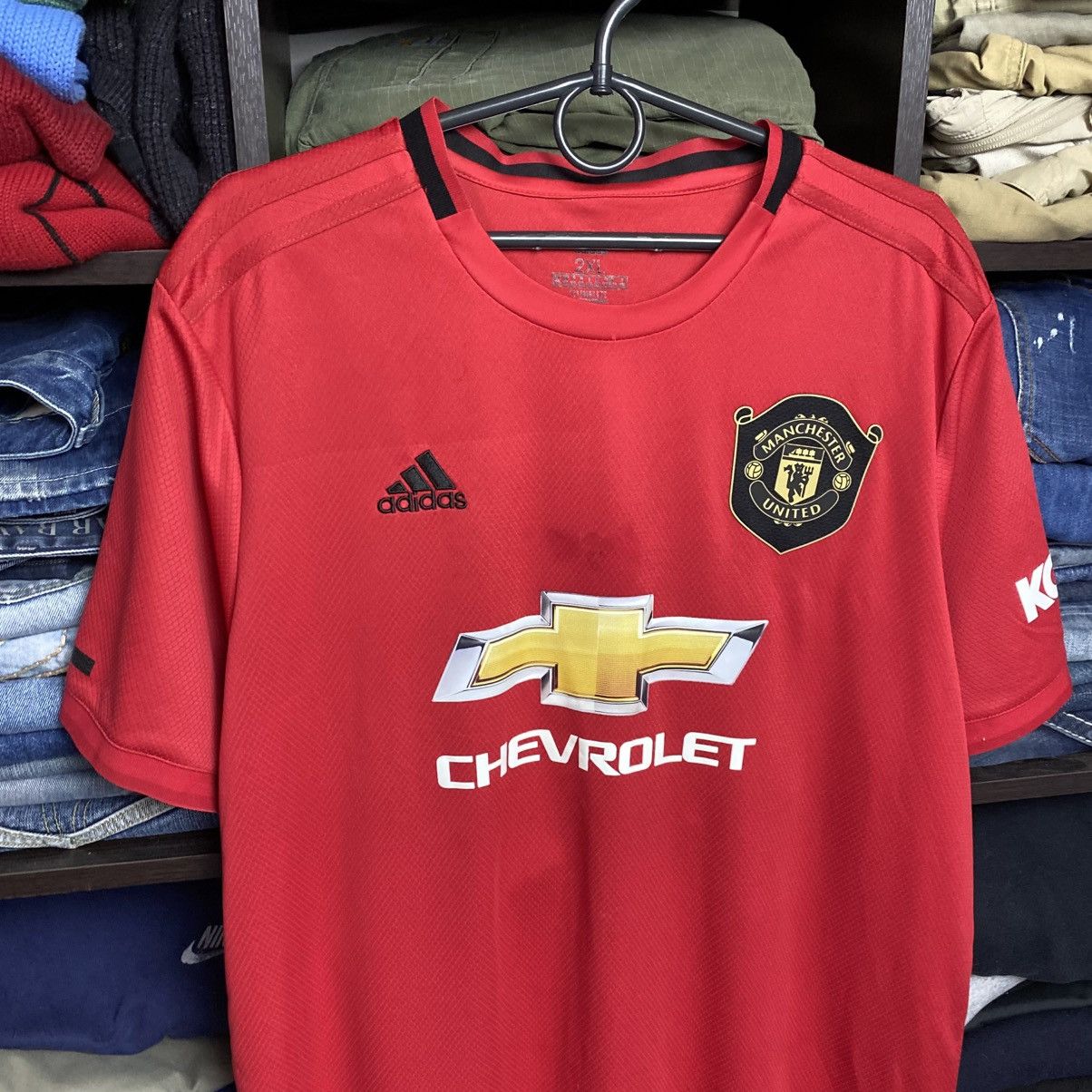 Adidas Mens Adidas Manchester United 2019 Home soccer jersey Size US XXL / EU 58 / 5 - 2 Thumbnail