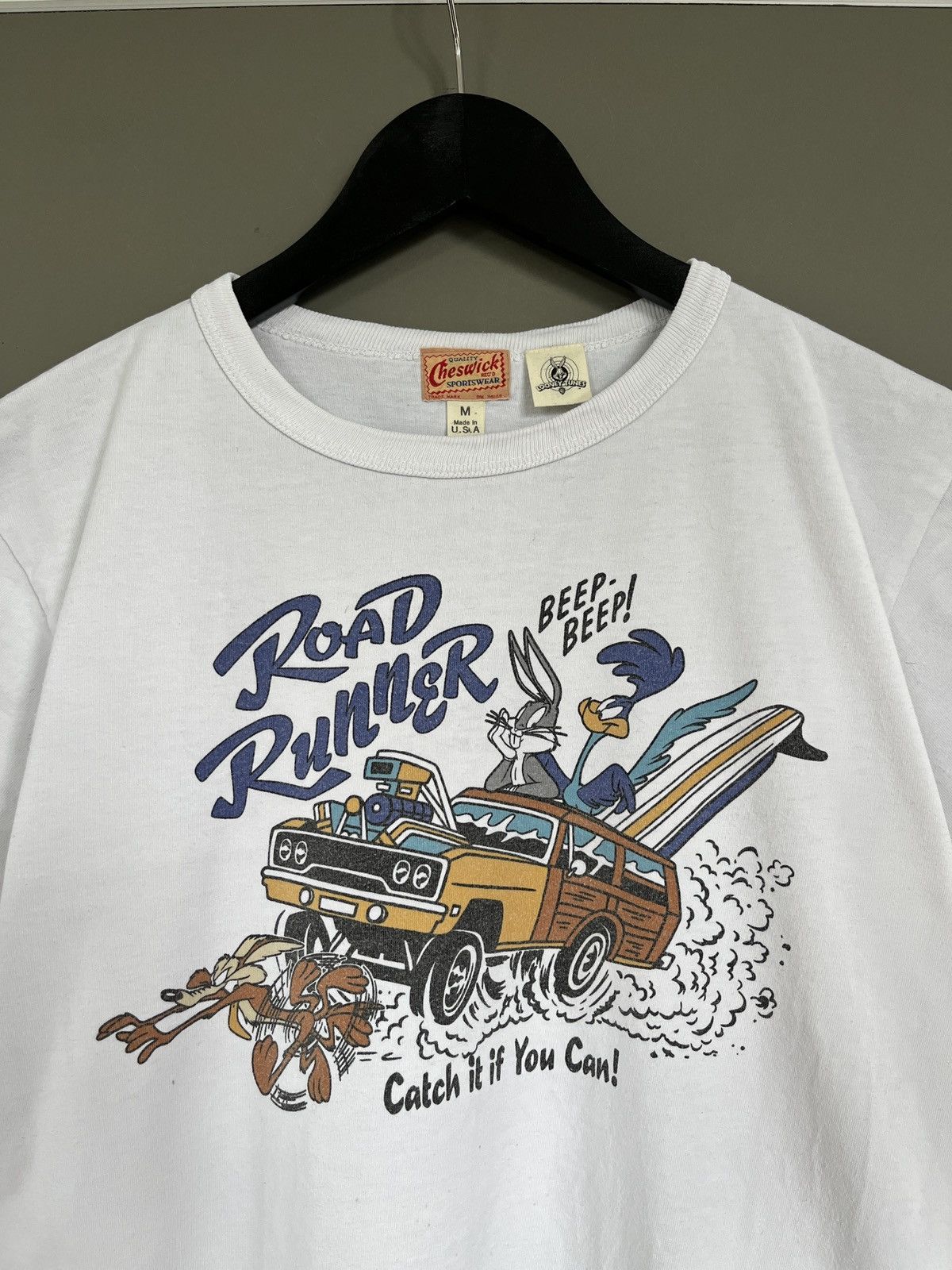 Cockpit USA Cheswick USA Looney Tunes Road Runer Heavy T-shirt Size US M / EU 48-50 / 2 - 2 Thumbnail
