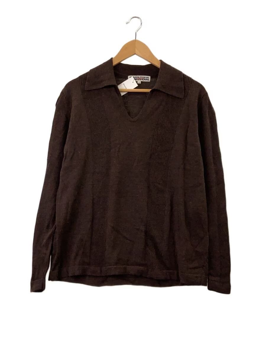Jean Paul Gaultier Ribbed Wool Knit Sweater Size US M / EU 48-50 / 2 - 1 Thumbnail