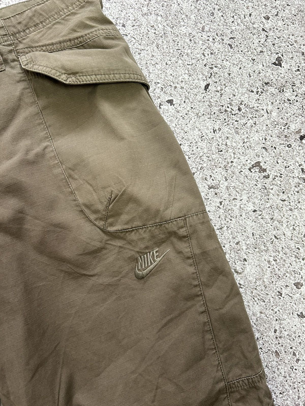 Nike × Vintage Vintage Nike military multi pocket cargo shorts cw21 size M Size US 32 / EU 48 - 10 Thumbnail